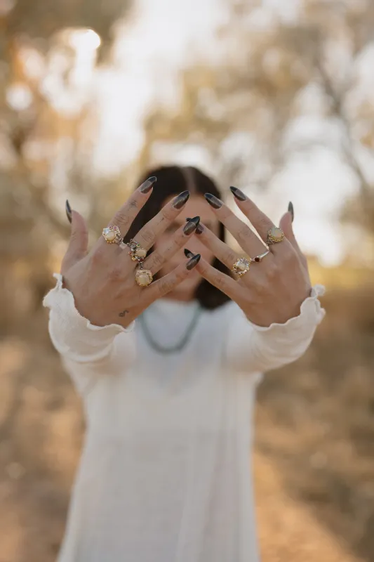 Pippa Ring | Ethiopian Opal sold by Goldie Lew