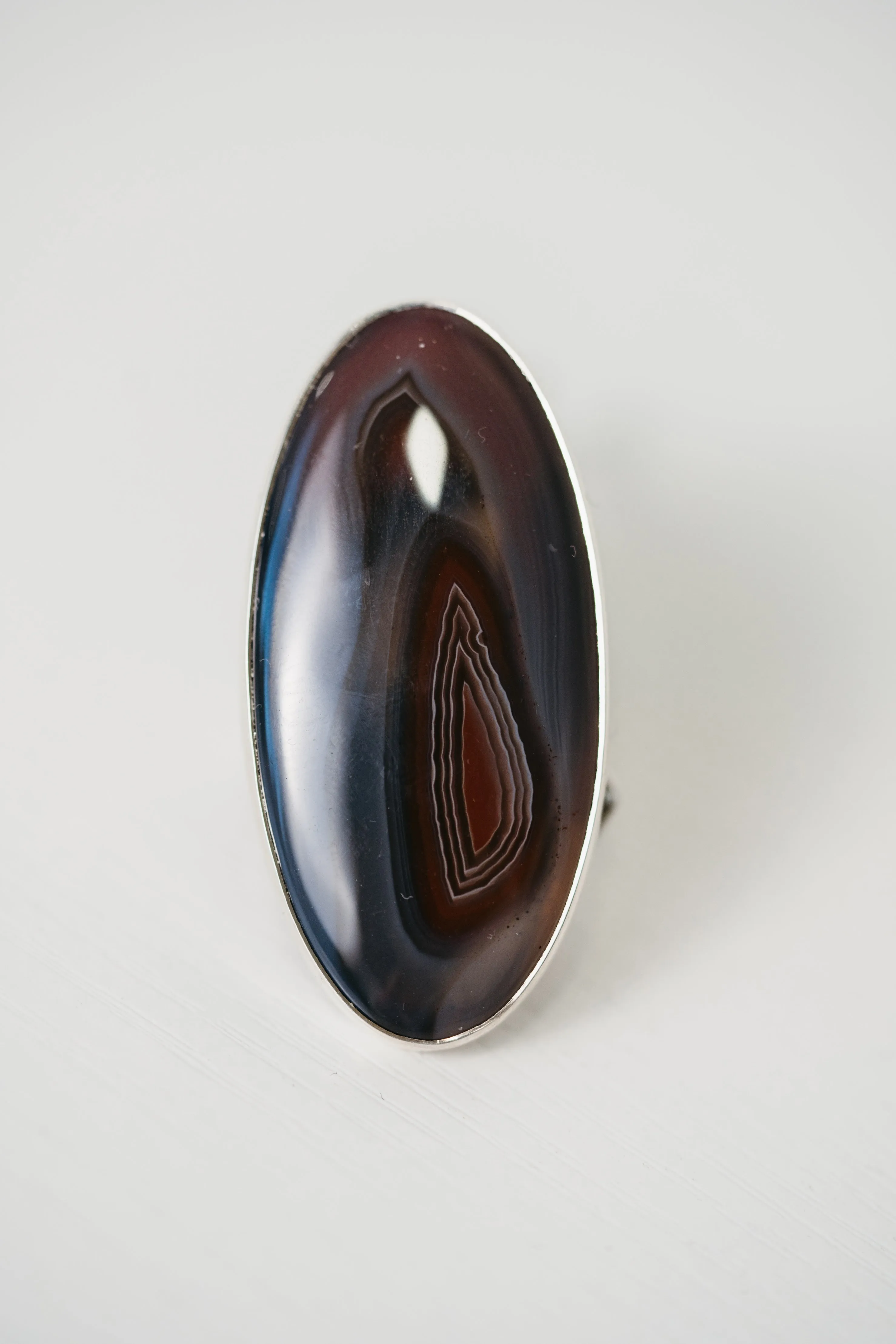 Aislynn Ring | Botswana Agate sold by Goldie Lew product image thumbnail 3