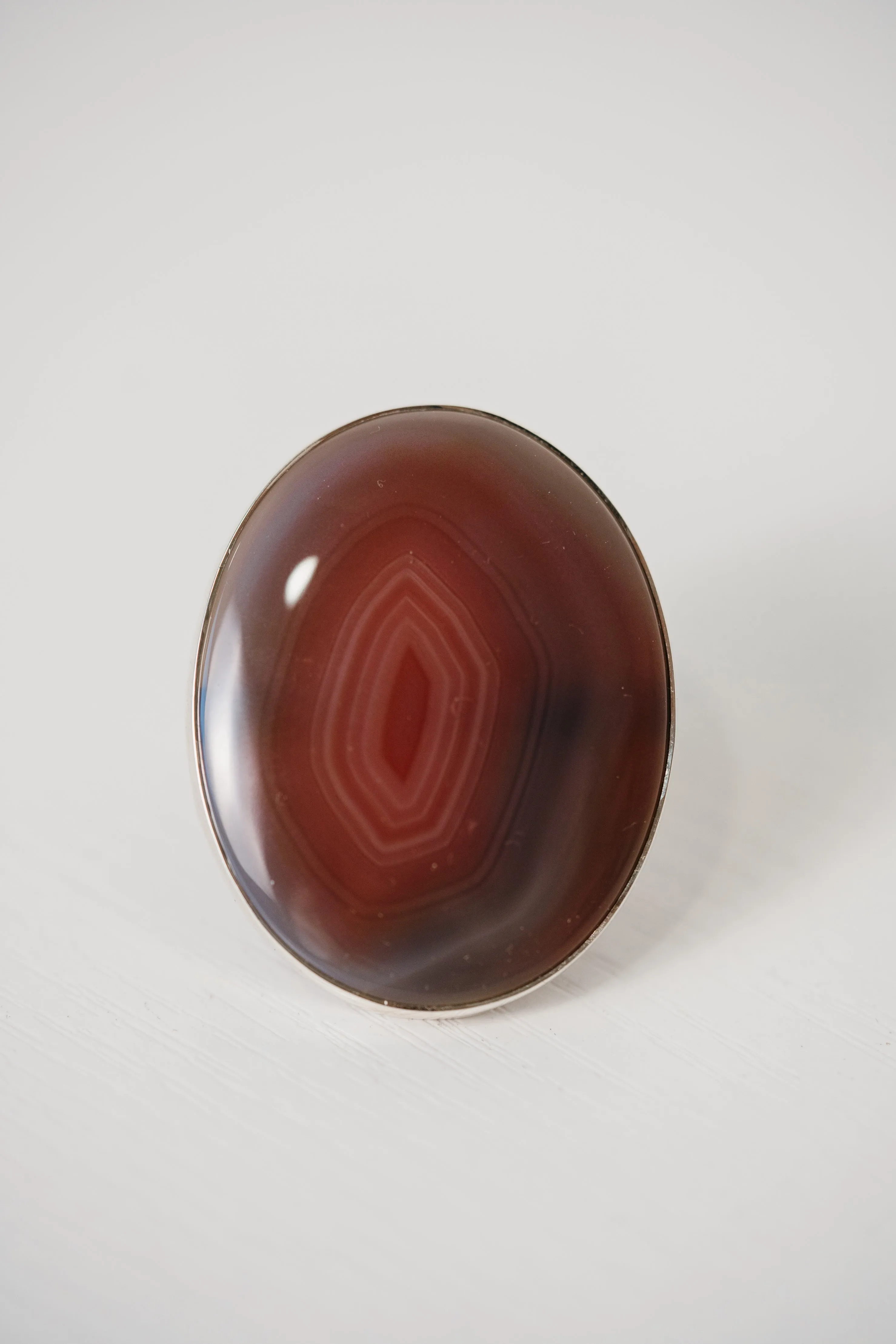 Aislynn Ring | Botswana Agate sold by Goldie Lew