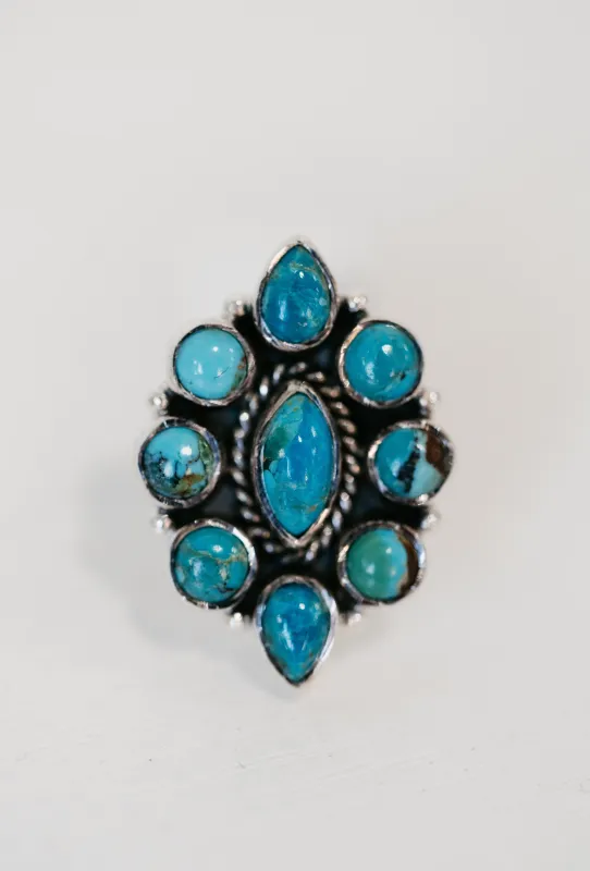 Lovan Ring | Turquoise sold by Goldie Lew