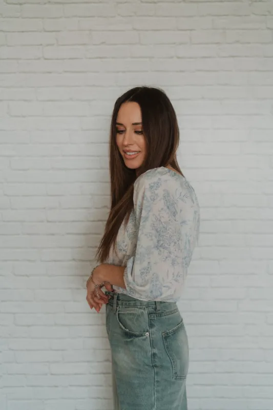 Clea Top sold by Goldie Lew