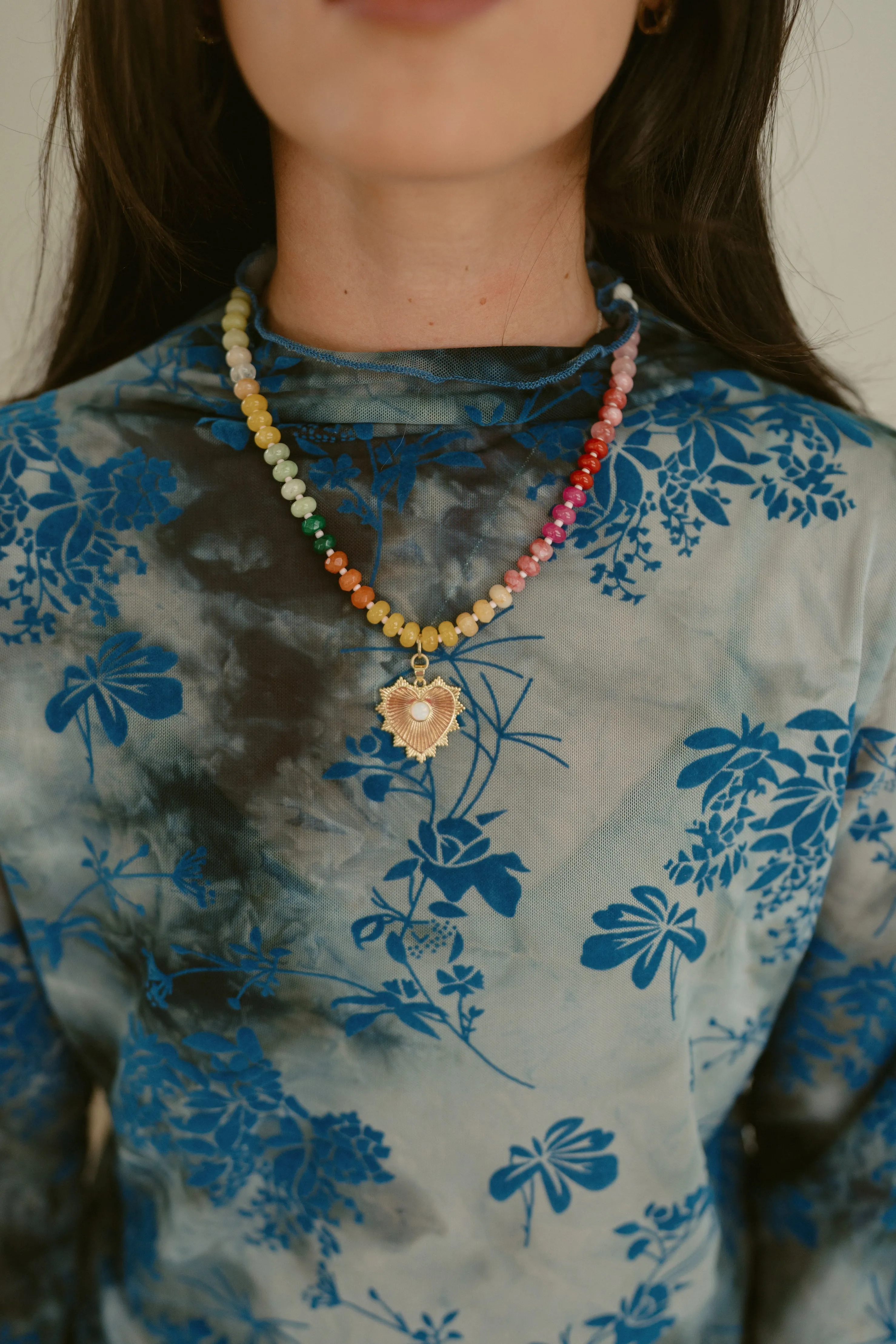 Oh My Heart Necklace sold by Goldie Lew