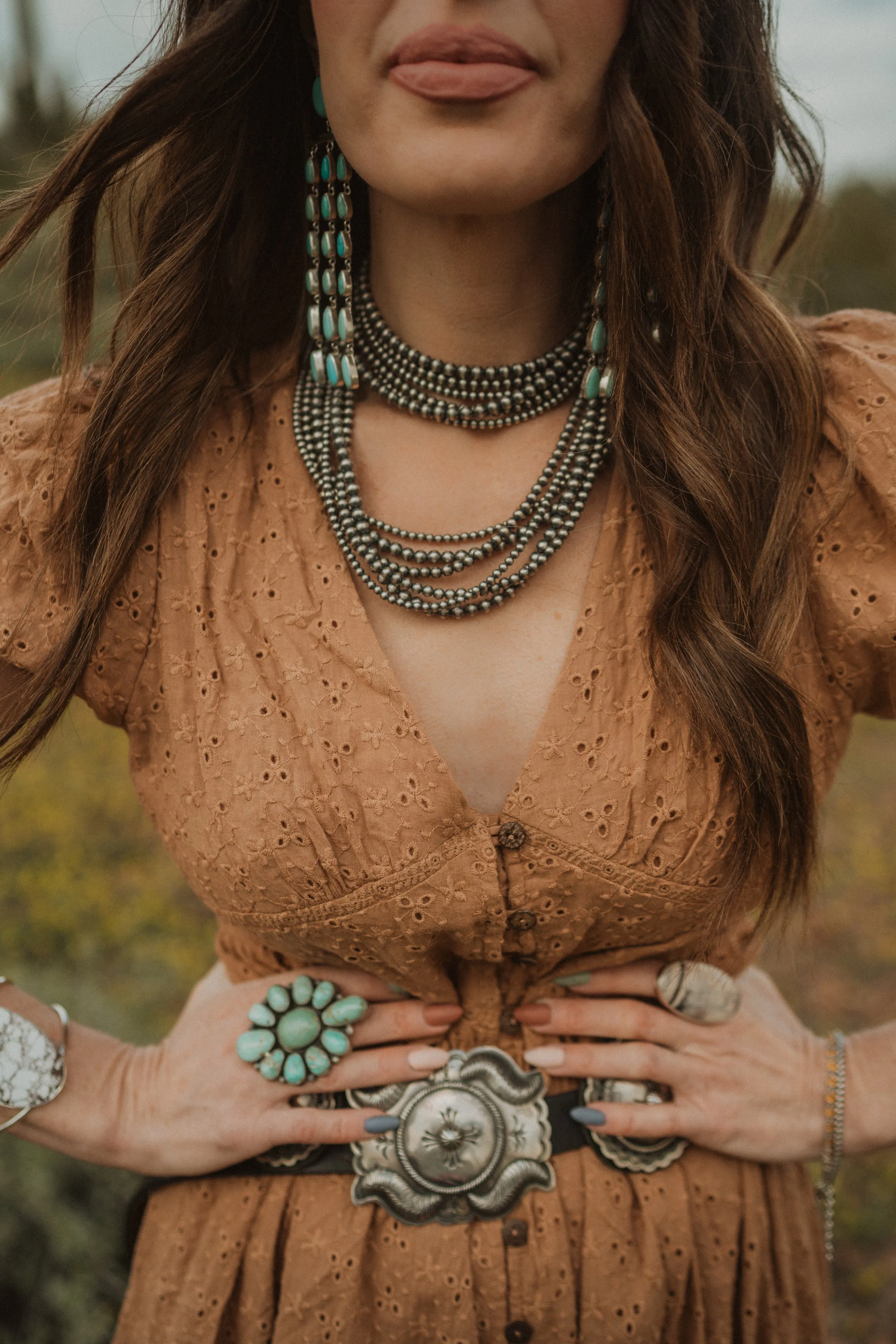 Maxine Necklace | 48 inch sold by Goldie Lew product image thumbnail 2