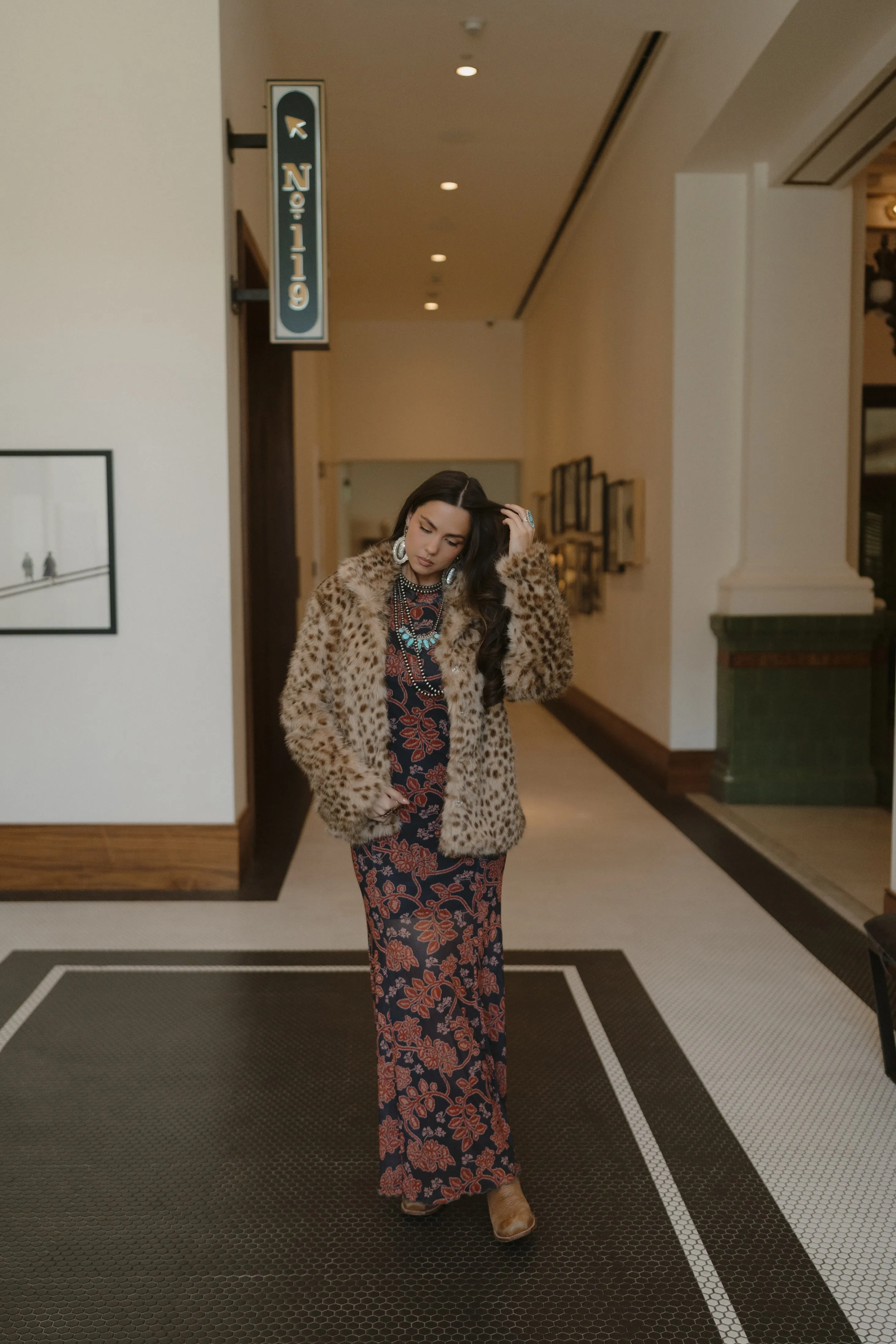 Spotted Fur Jacket sold by Goldie Lew product image thumbnail 2