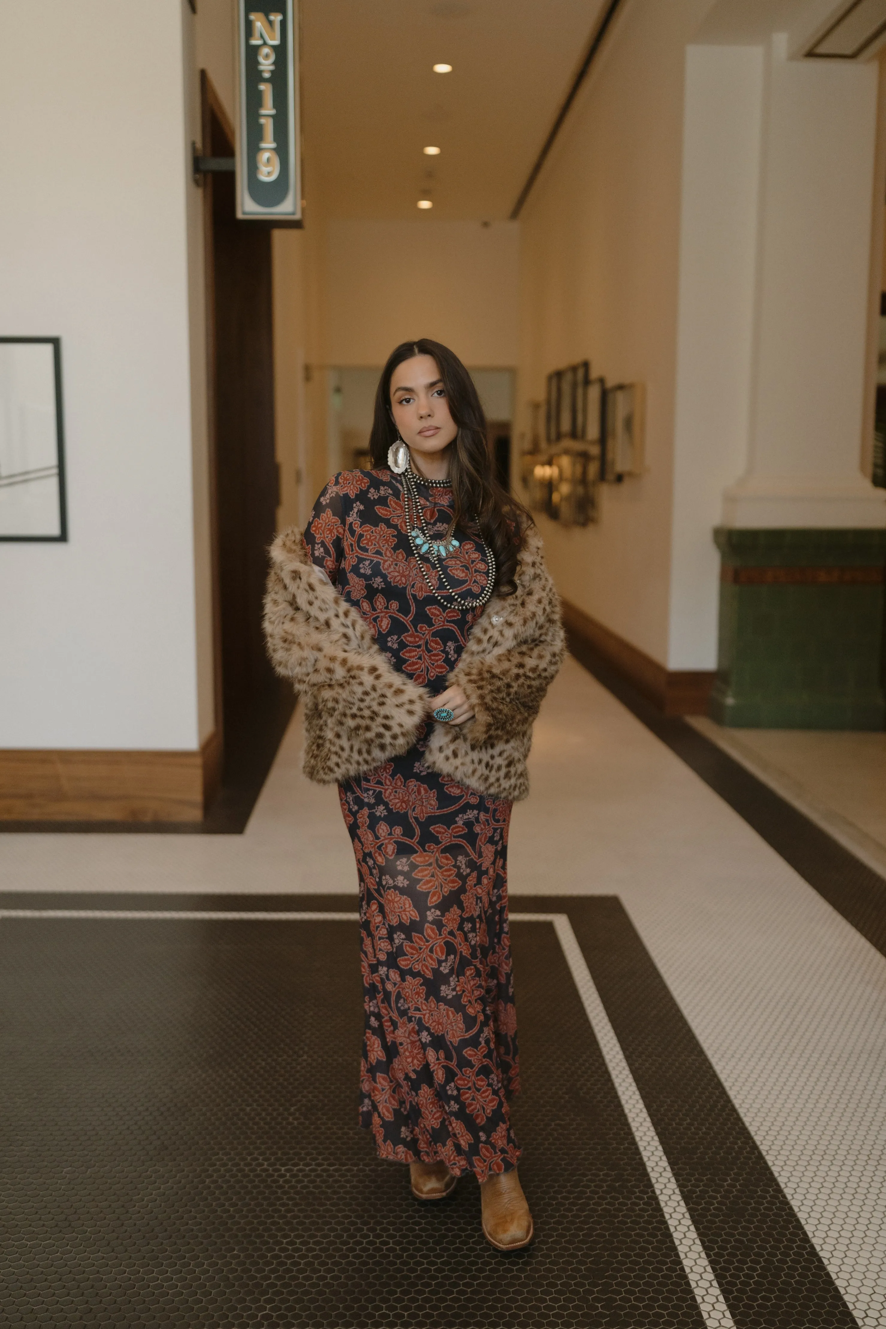 Spotted Fur Jacket sold by Goldie Lew product image thumbnail 5