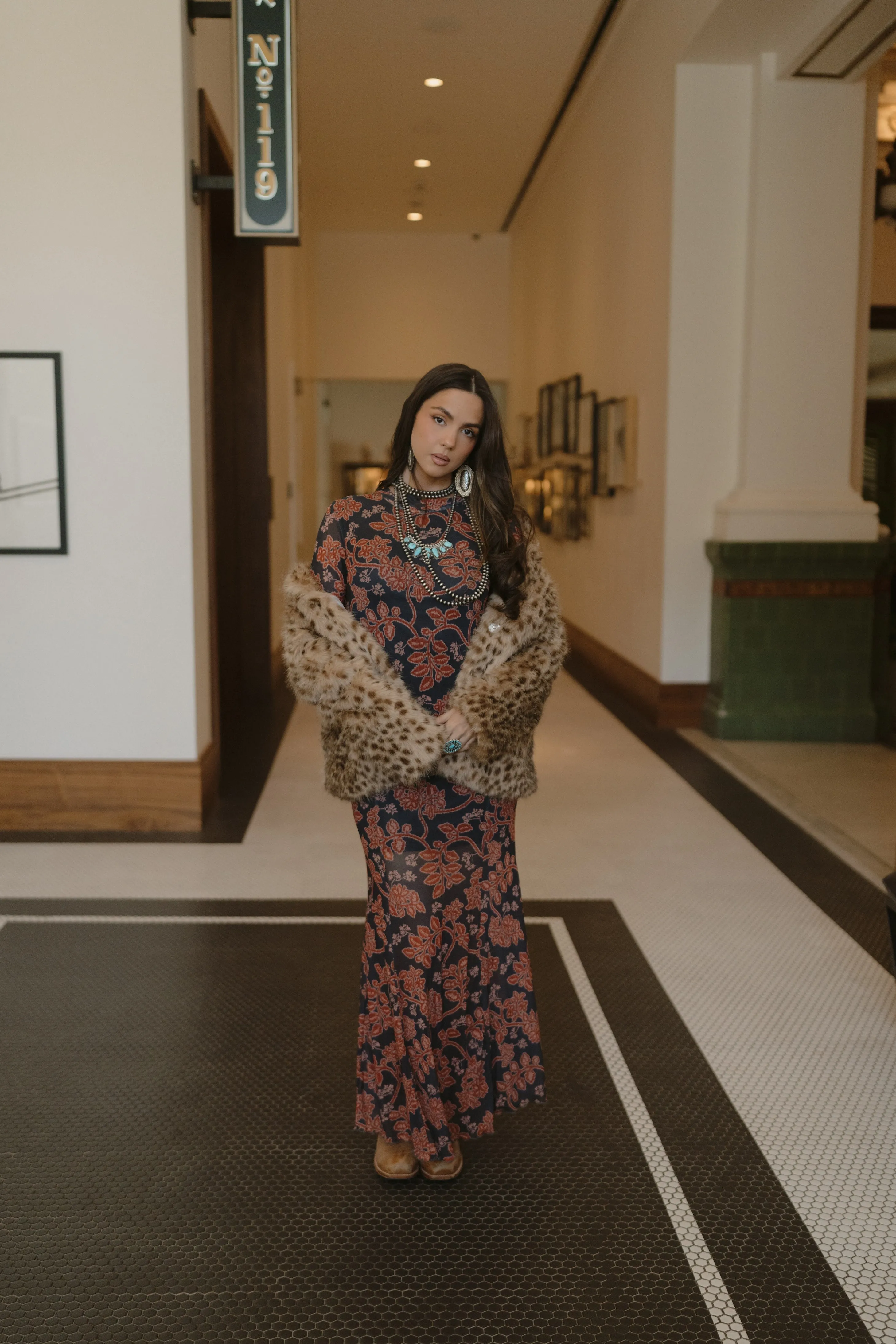 Spotted Fur Jacket sold by Goldie Lew product image thumbnail 4