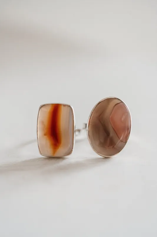 Lupita Ring | Botswana Agate sold by Goldie Lew