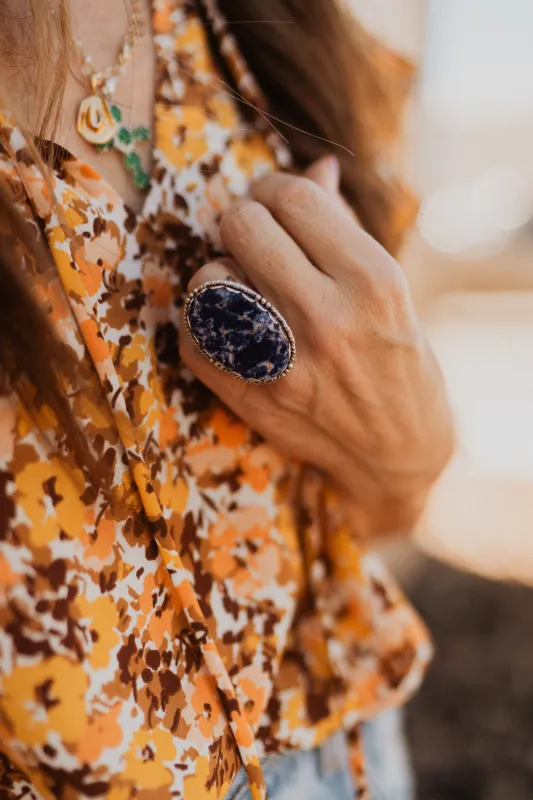 Martina Ring | Sodalite sold by Goldie Lew