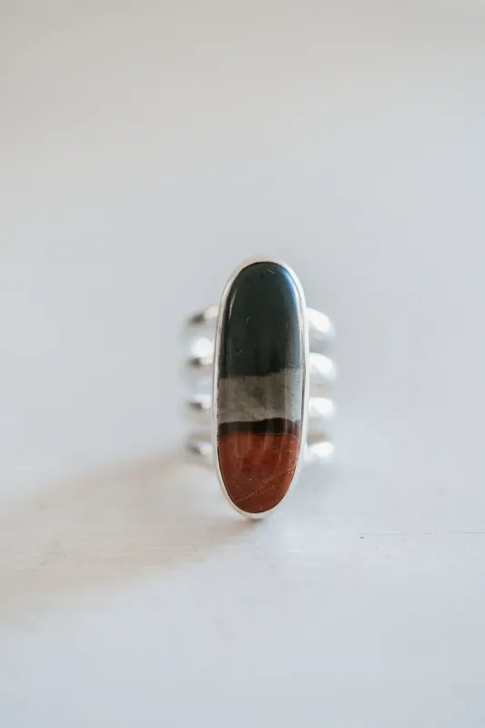 Cheyenne Ring | Polychrome Jasper sold by Goldie Lew