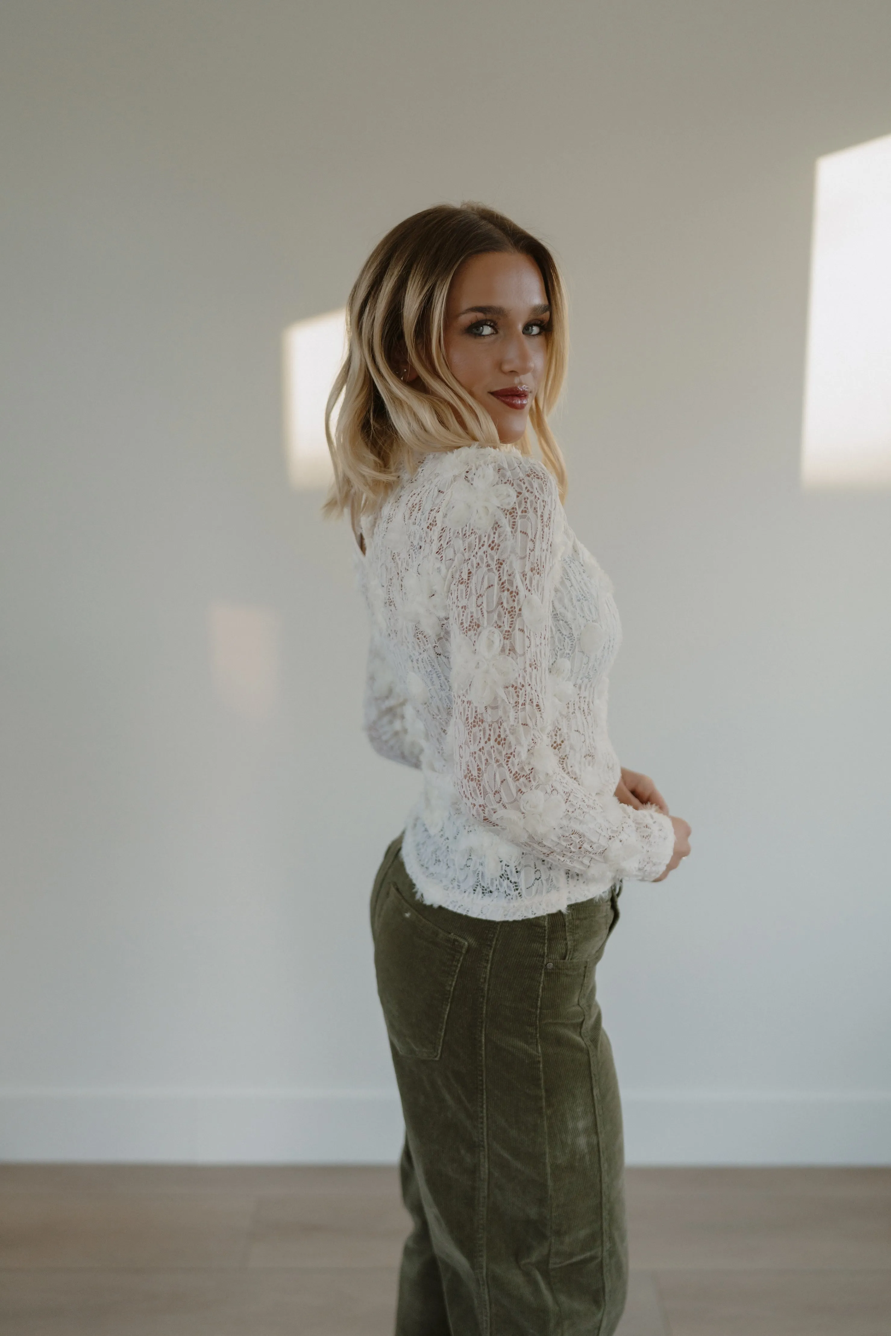 Felicia Lace Top sold by Goldie Lew product image thumbnail 4