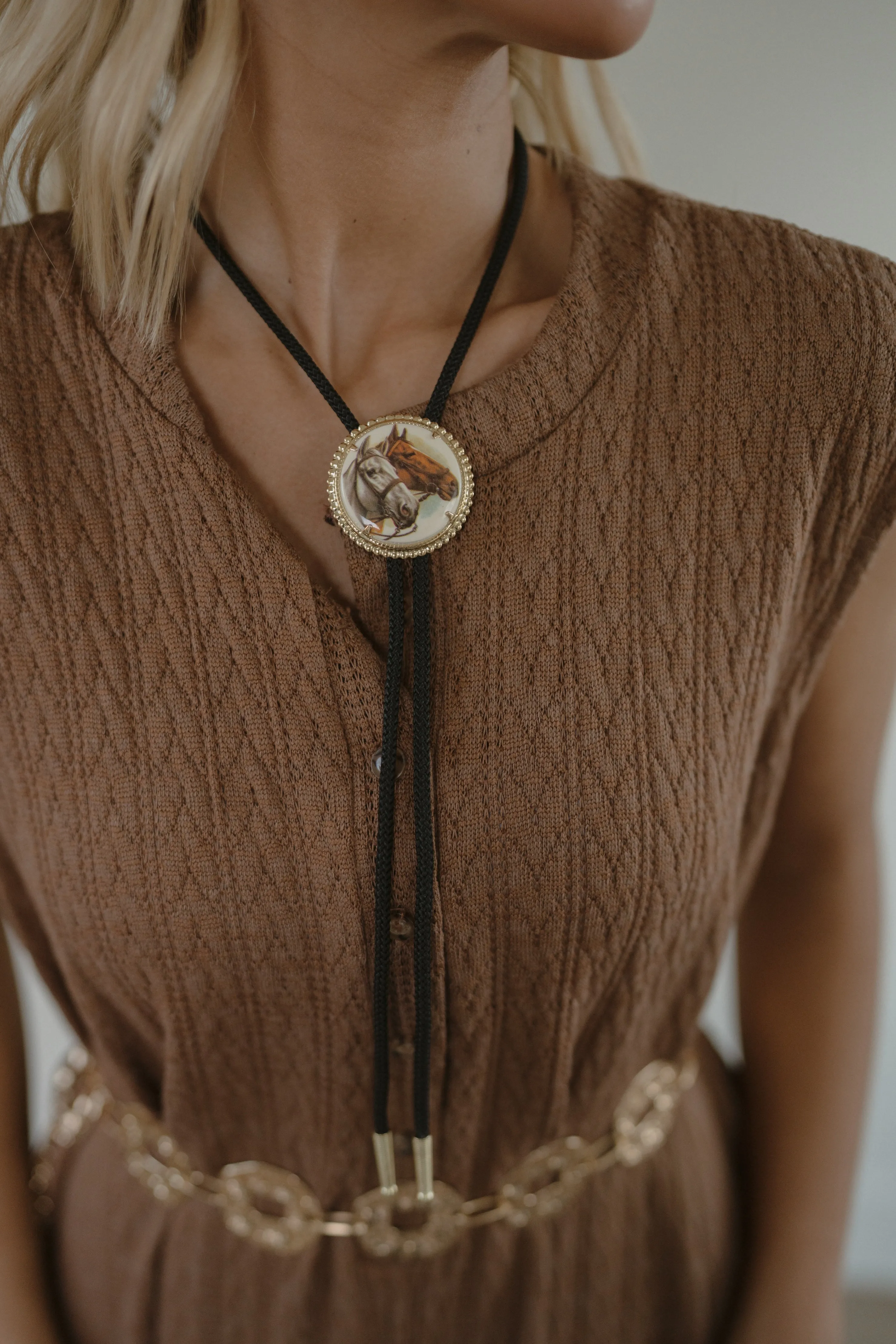 Stampede Bolo Tie sold by Goldie Lew product image thumbnail 2