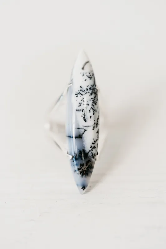 Southern Belle Ring | Dendritic Opal sold by Goldie Lew