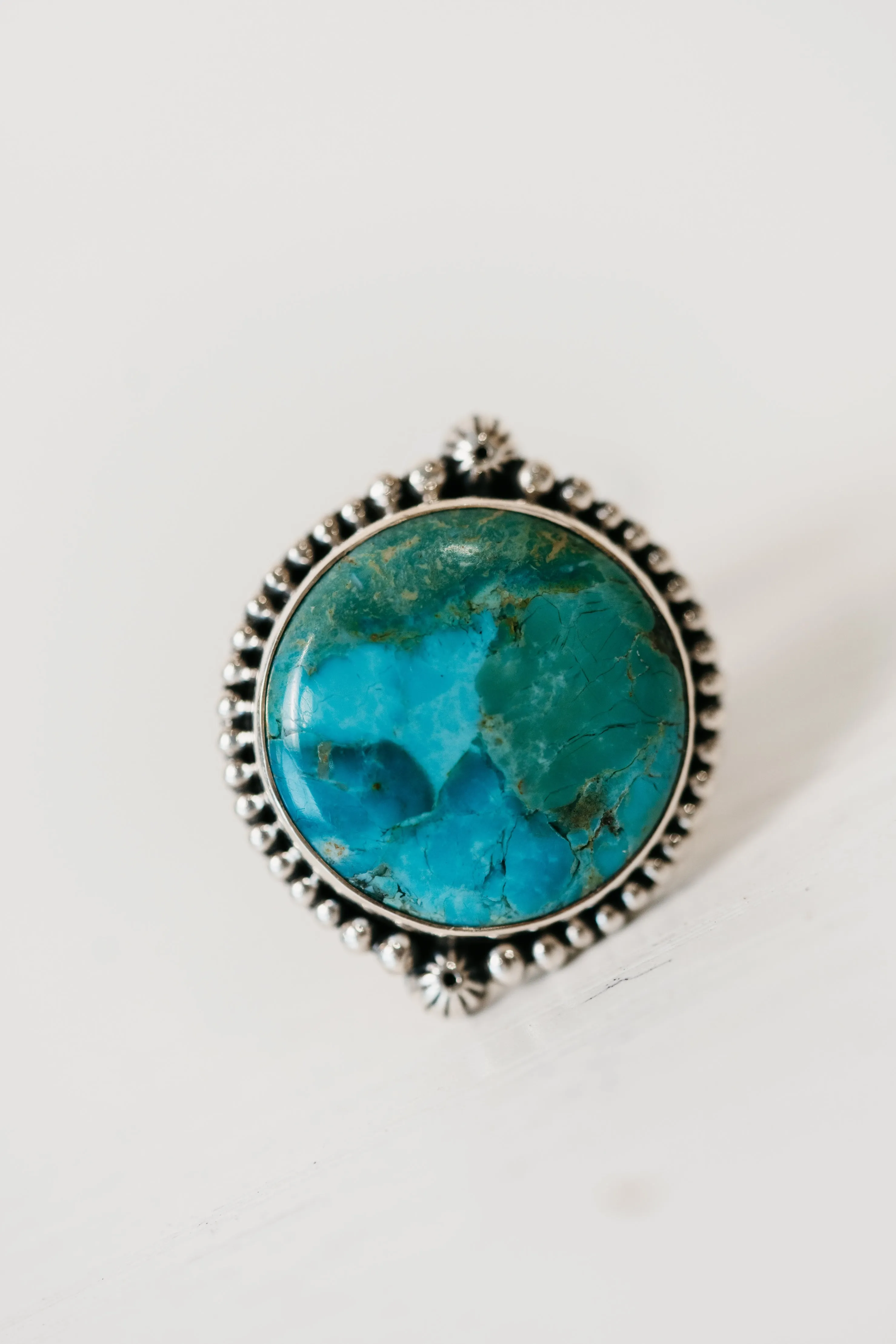 Shaya Ring | Turquoise sold by Goldie Lew product image thumbnail 2