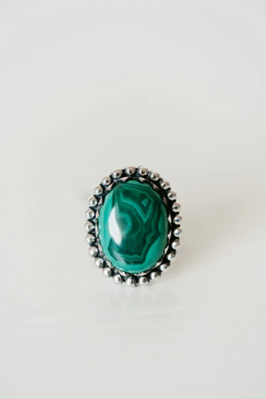 Henderson Ring | Malachite sold by Goldie Lew