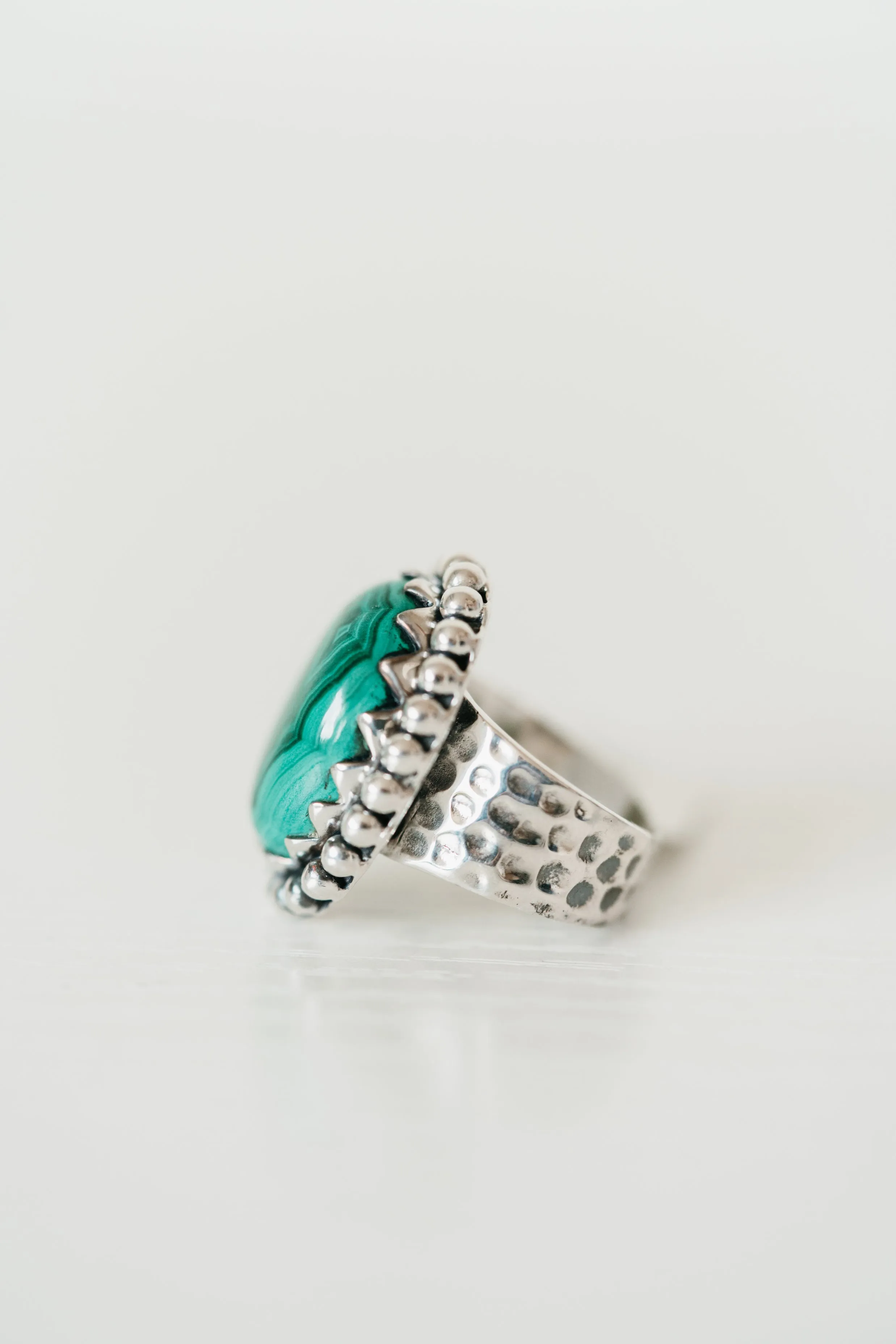 Henderson Ring | Malachite sold by Goldie Lew product image thumbnail 4