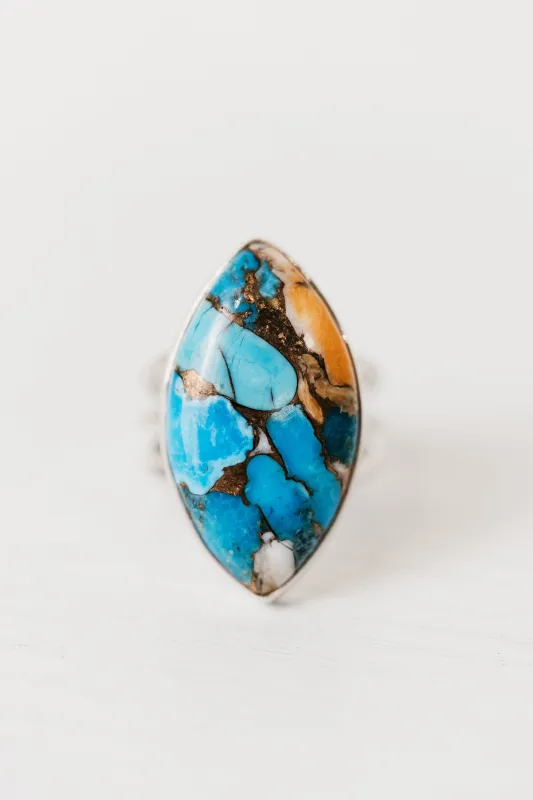Alula Ring | Spiny Turquoise made by Goldie Lew