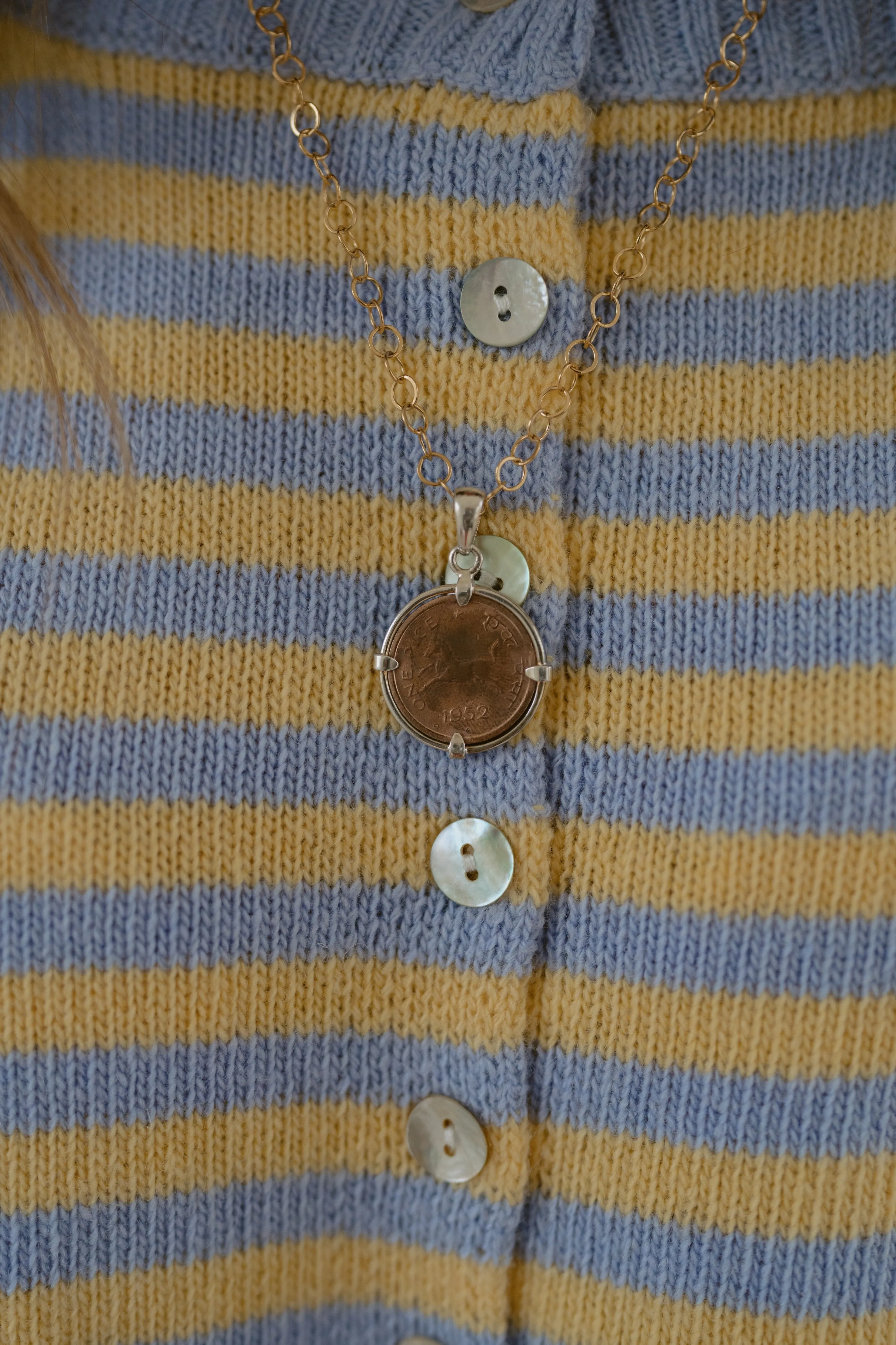 One Cent Wonder Necklace sold by Goldie Lew product image thumbnail 2