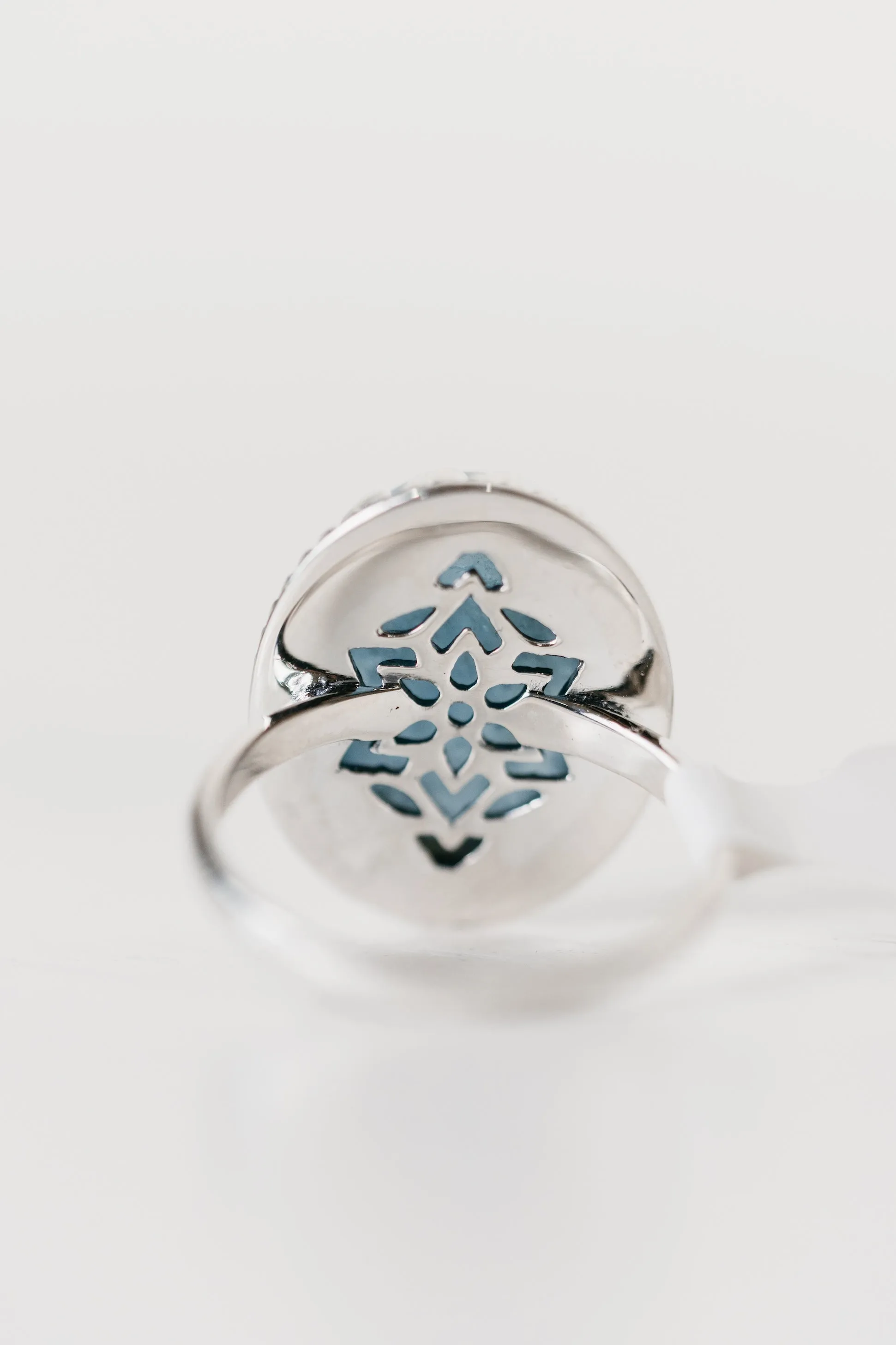 Pacific Ring | Aquamarine sold by Goldie Lew product image thumbnail 4