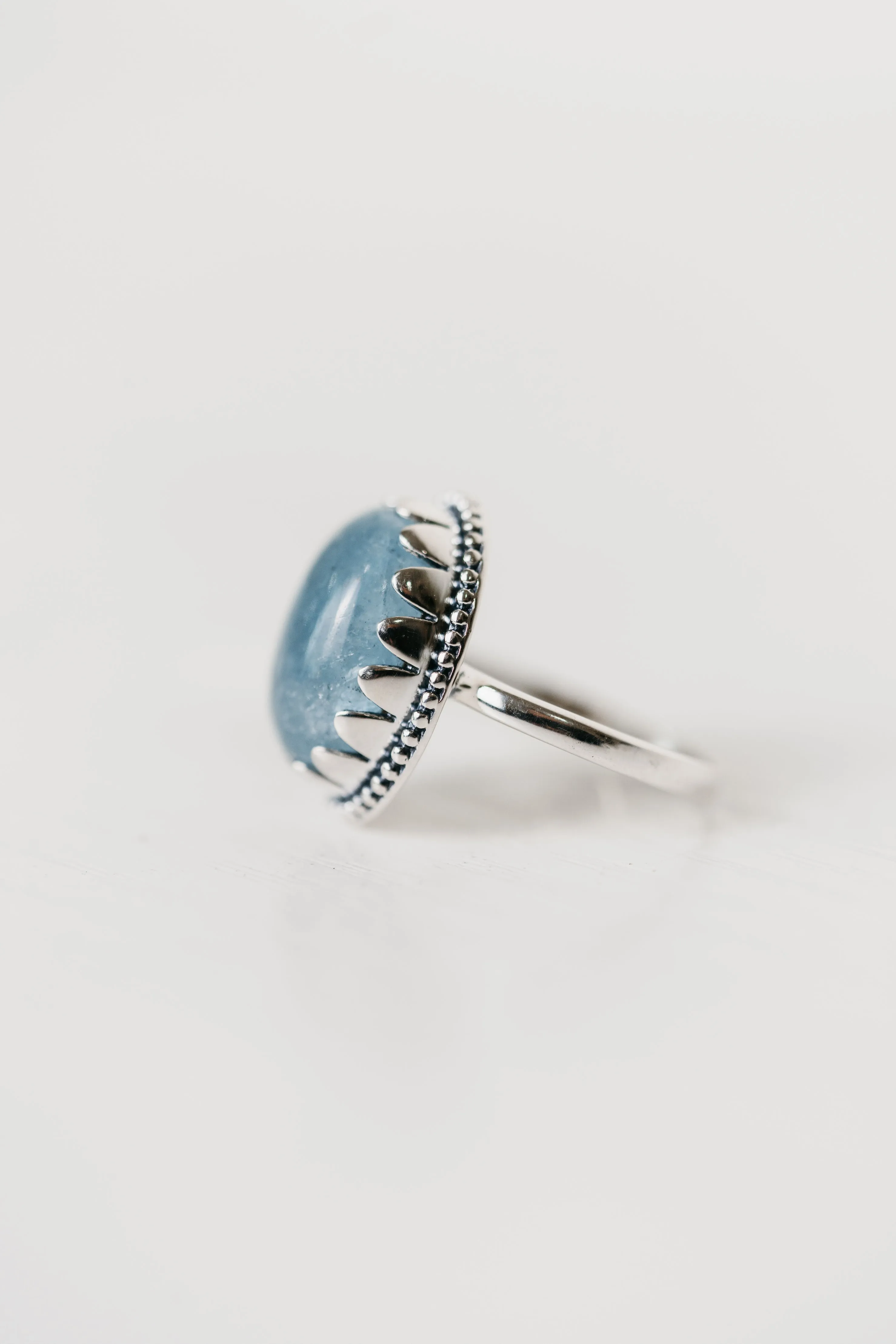 Pacific Ring | Aquamarine sold by Goldie Lew product image thumbnail 3
