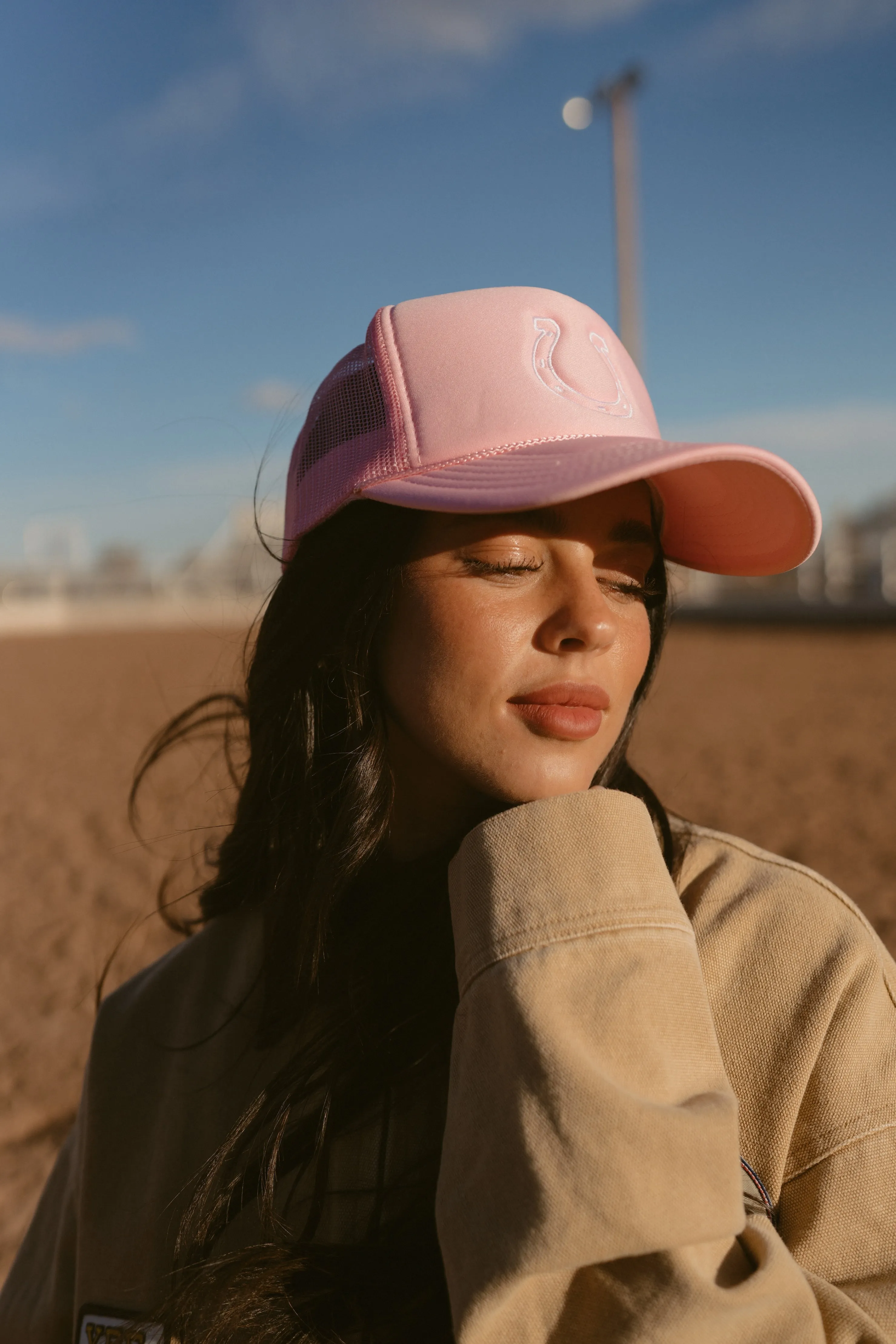 Feelin' Lucky Trucker Hat sold by Goldie Lew product image thumbnail 3