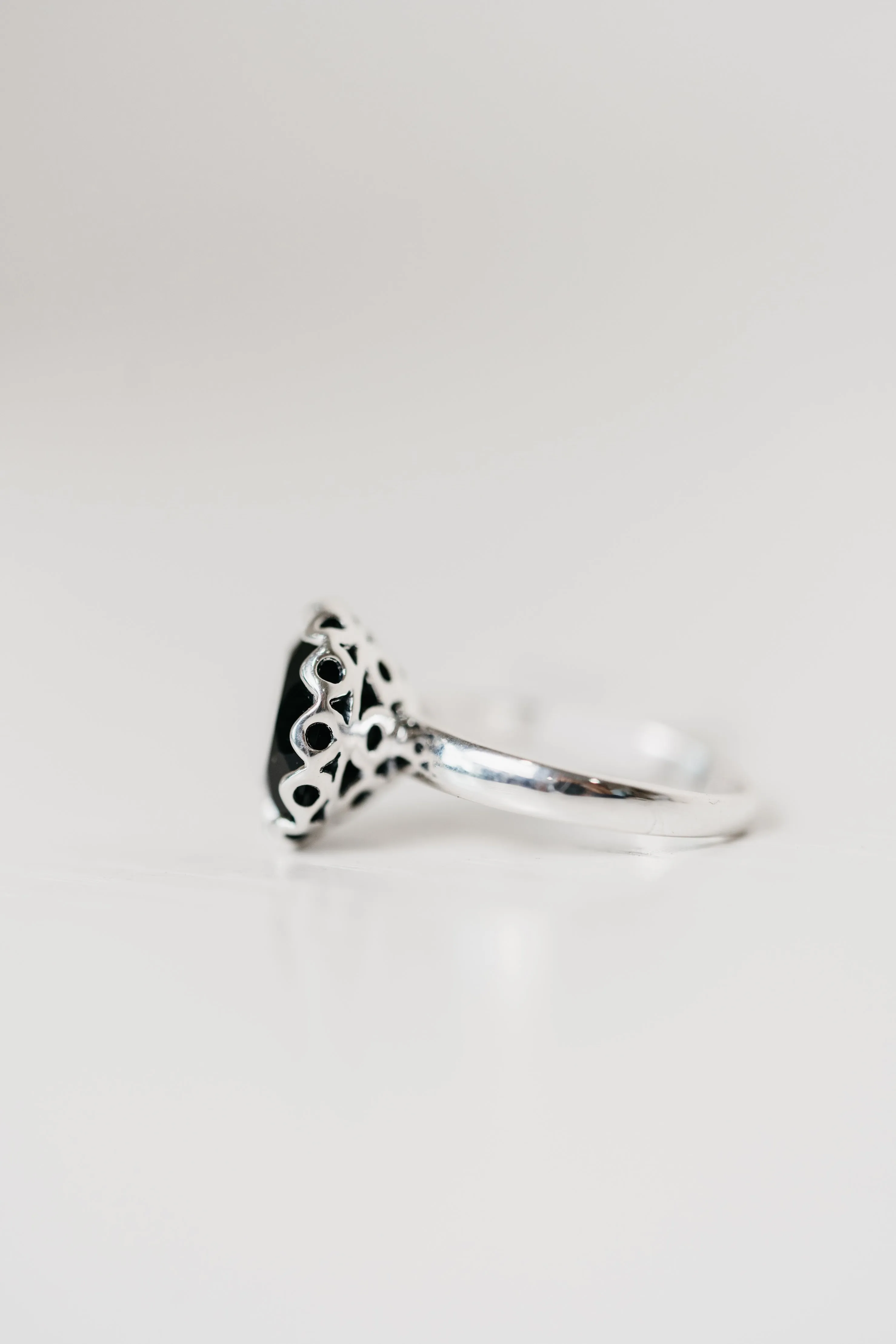 Darius Ring | Black Onyx sold by Goldie Lew product image thumbnail 2