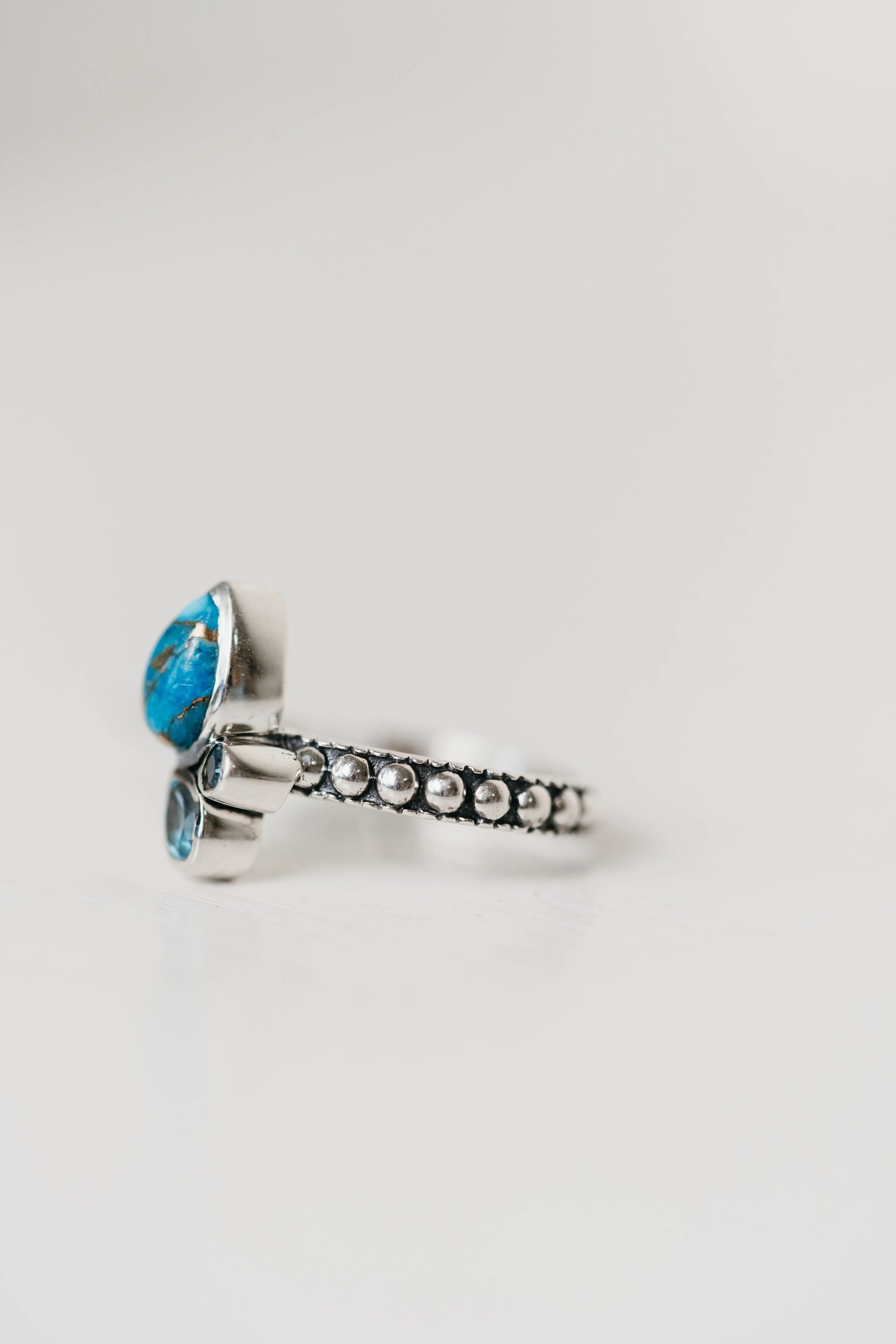 Toscani Ring | Turquoise sold by Goldie Lew product image thumbnail 3