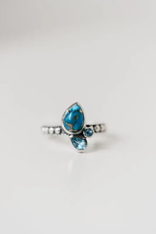 Toscani Ring | Turquoise made by Goldie Lew