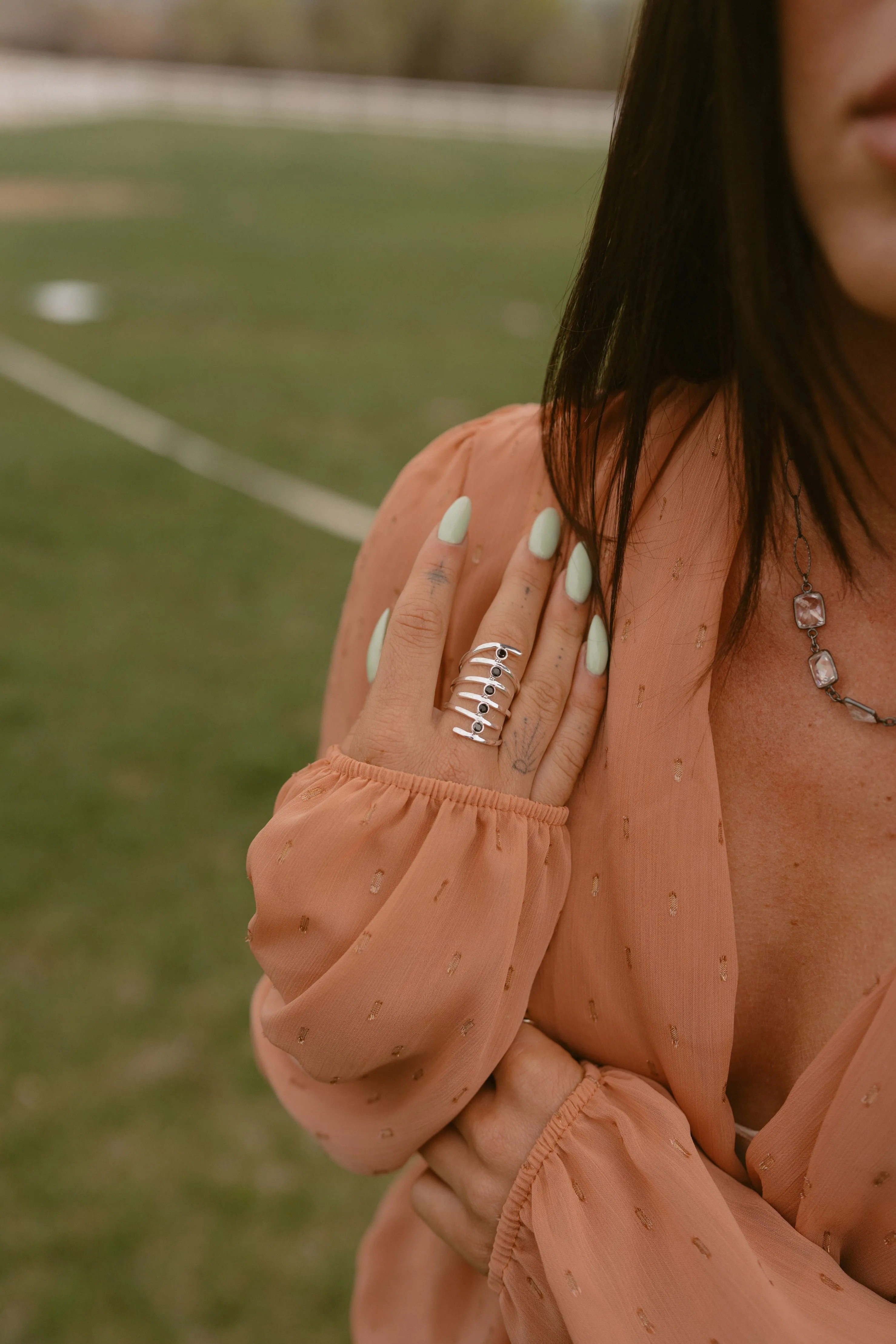 Myra Ring | Black Onyx sold by Goldie Lew