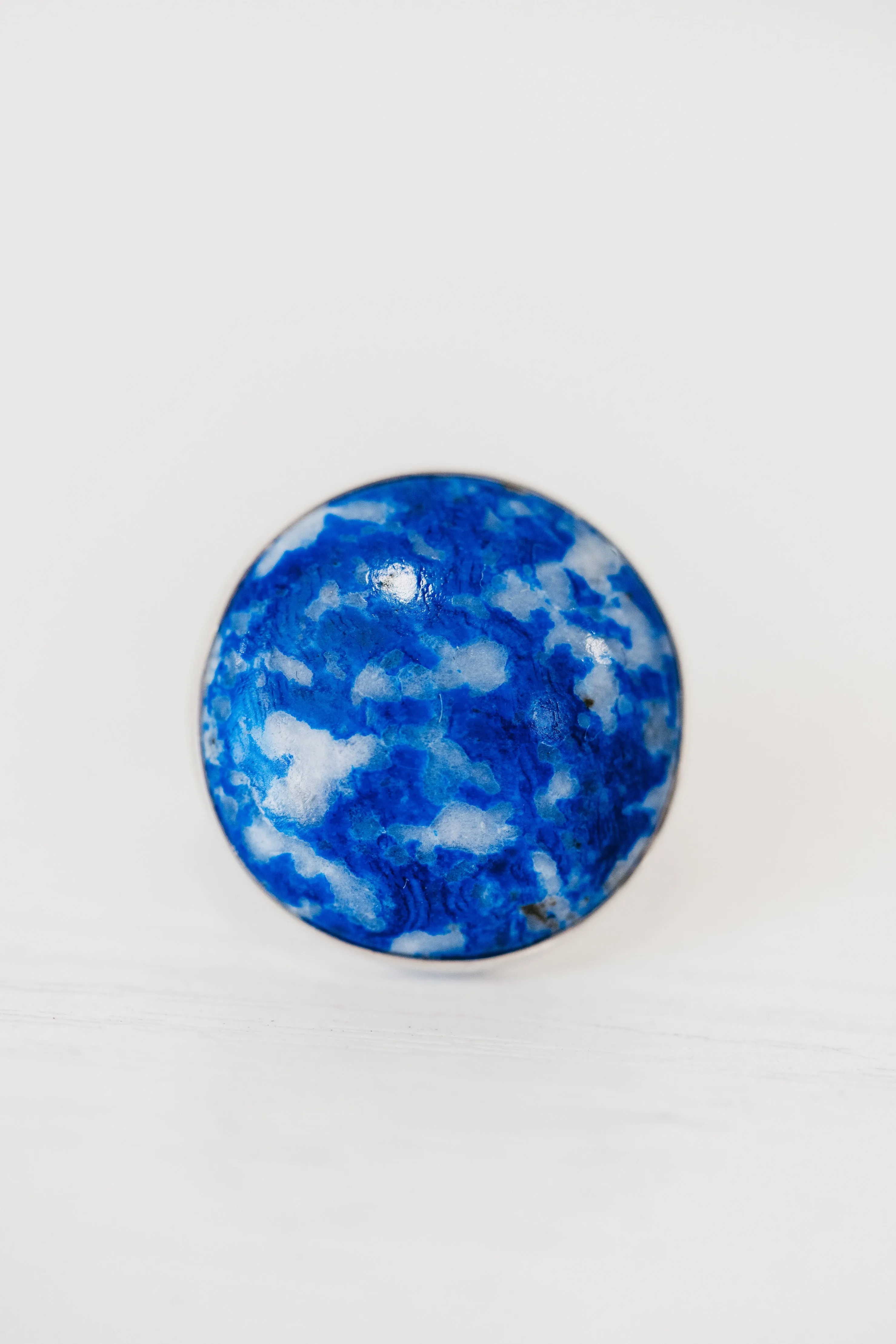 Jefferson Ring | Lapis sold by Goldie Lew product image thumbnail 4
