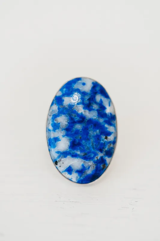 Jefferson Ring | Lapis made by Goldie Lew