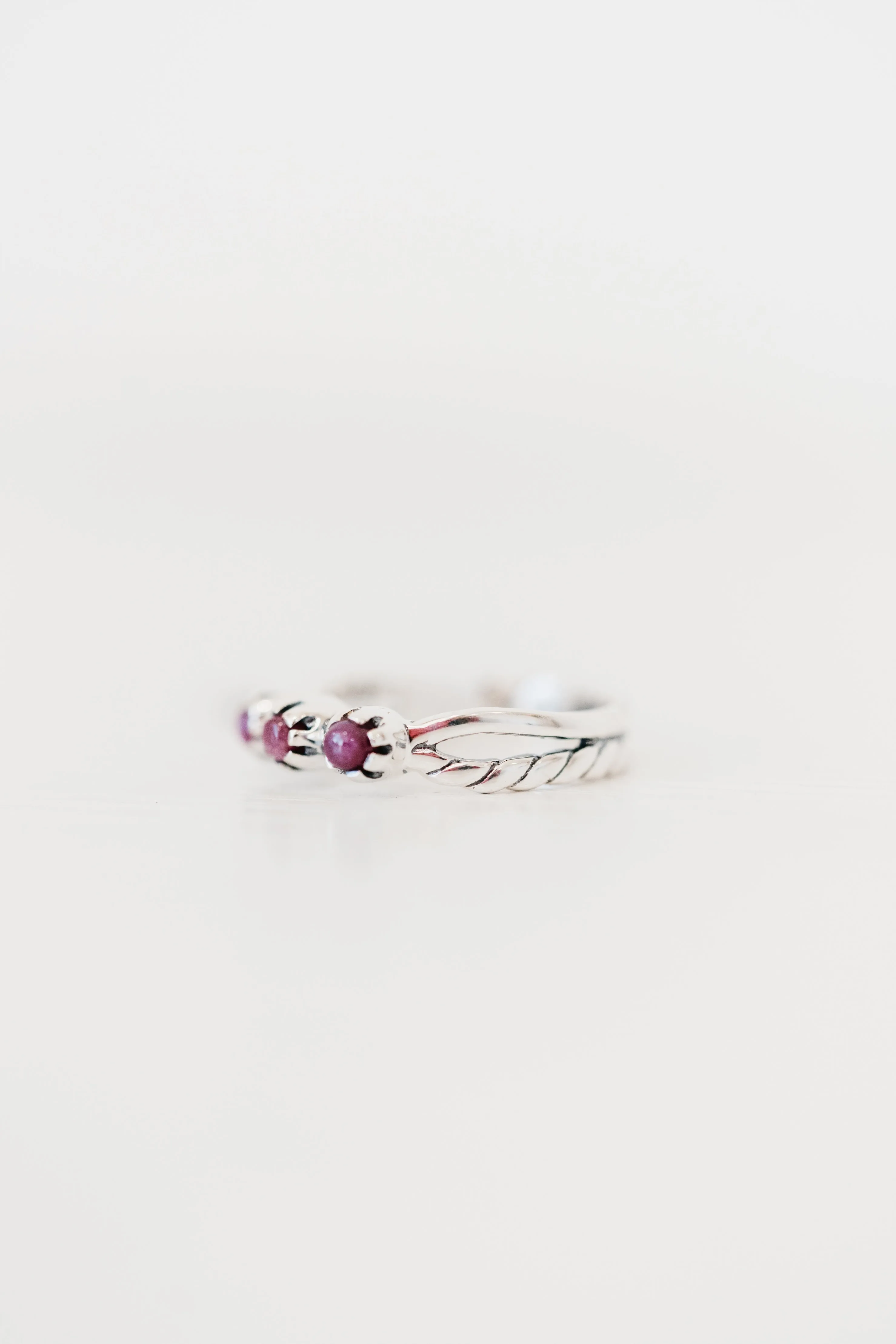 Deacon Ring | Ruby sold by Goldie Lew product image thumbnail 3