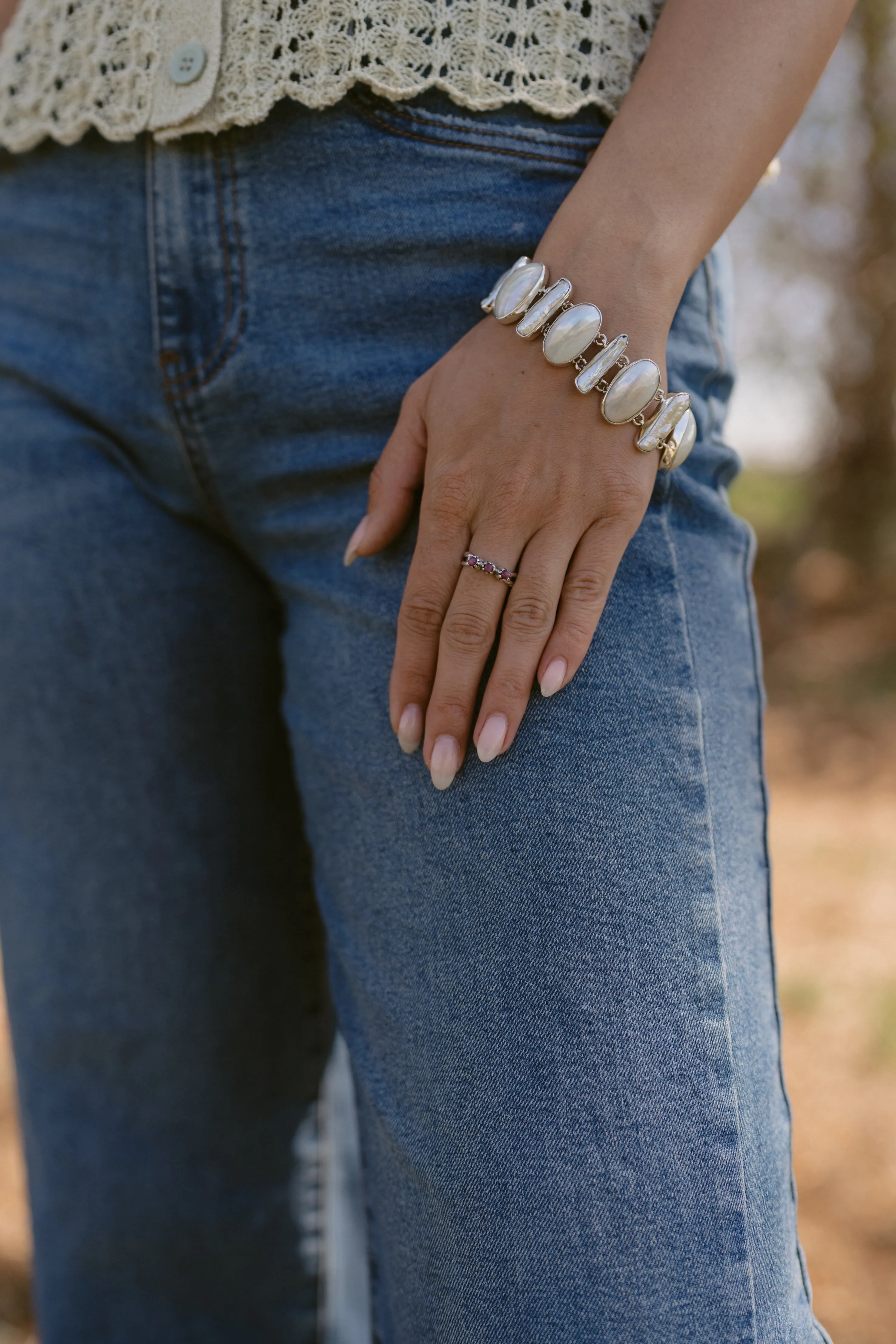 Deacon Ring | Ruby sold by Goldie Lew product image thumbnail 2