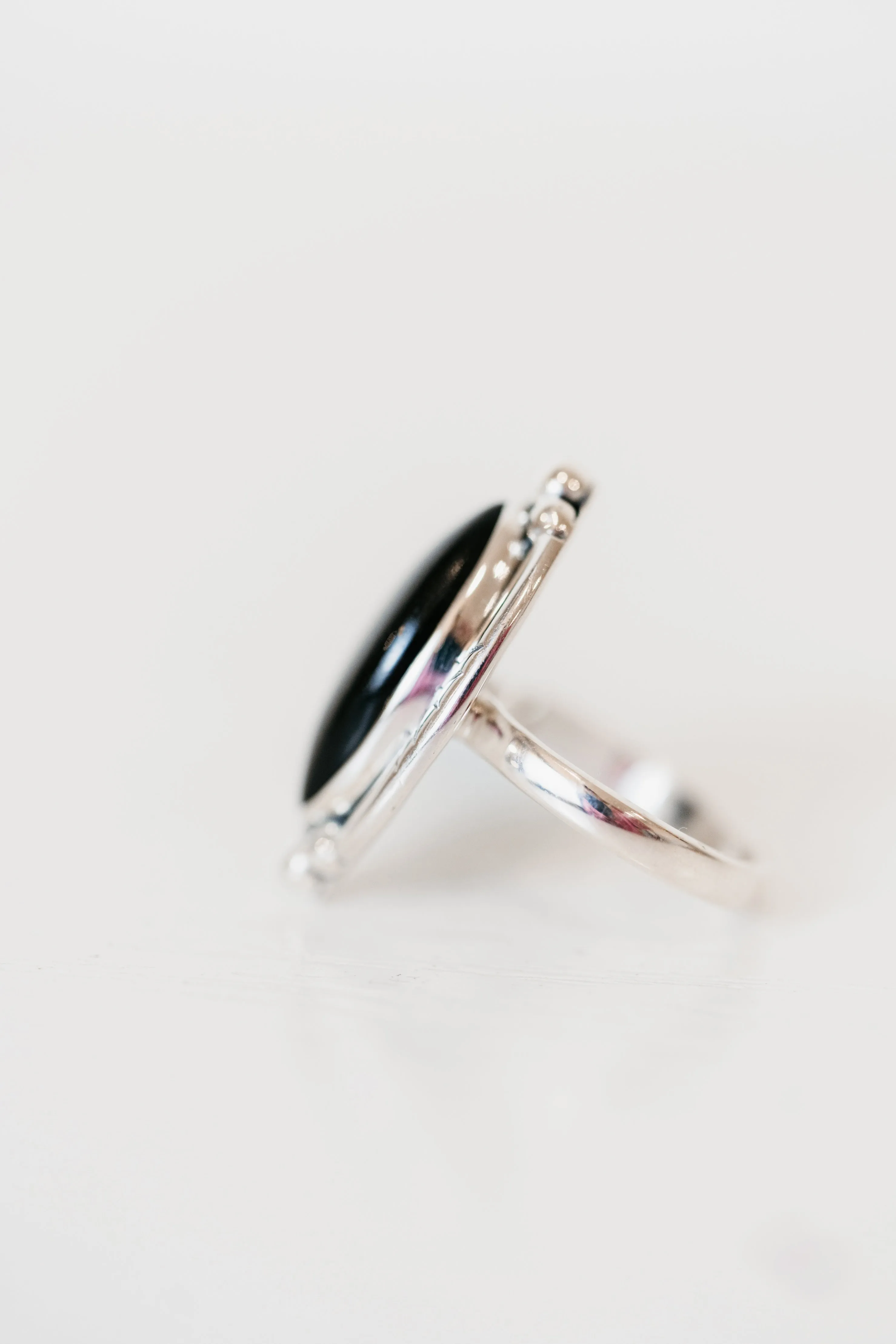 Cassandra Ring | Black Onyx sold by Goldie Lew product image thumbnail 3