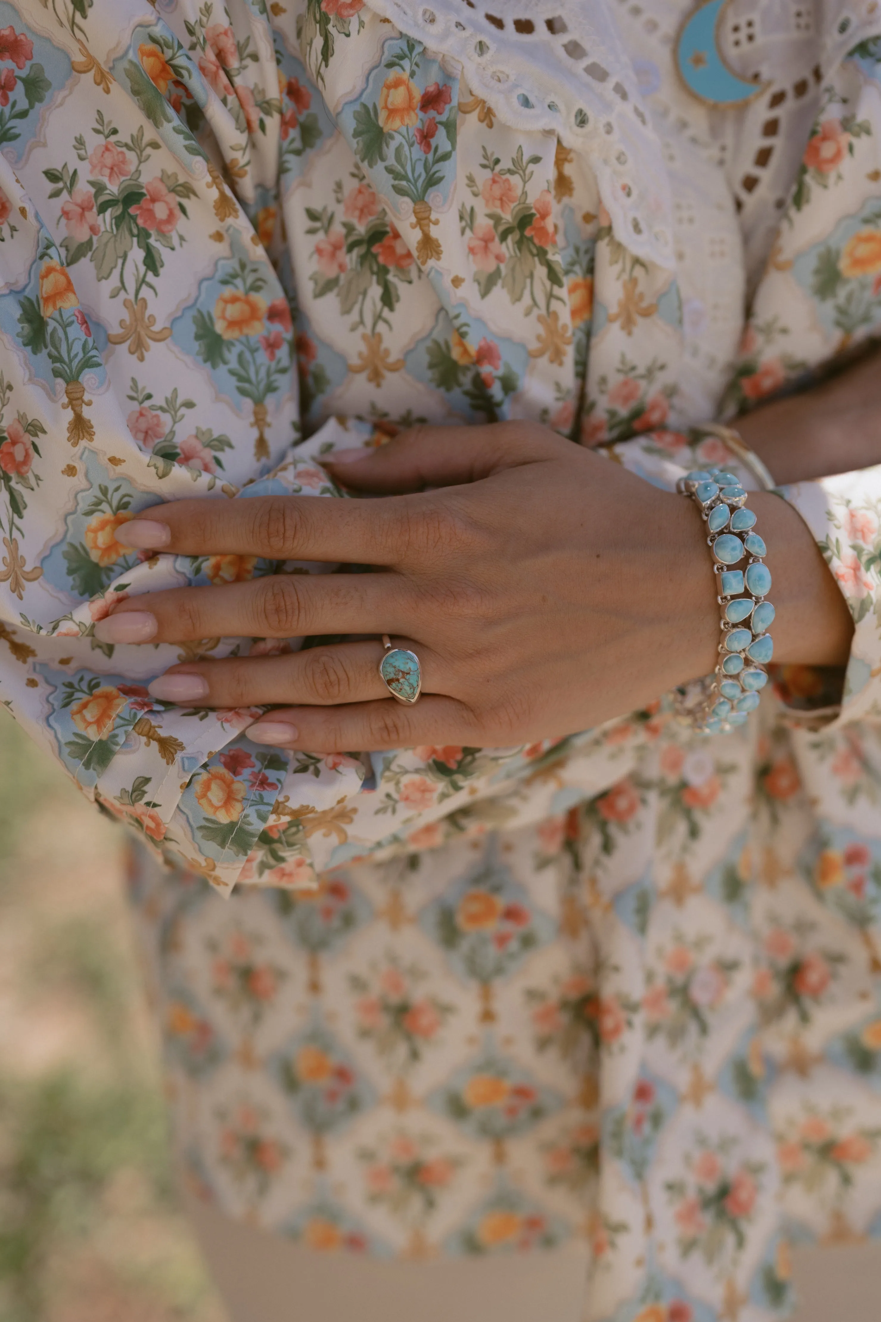 Leland Ring | Turquoise sold by Goldie Lew product image thumbnail 2