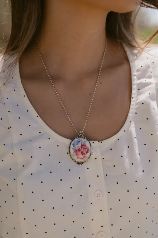 Lantana Necklace made by Goldie Lew