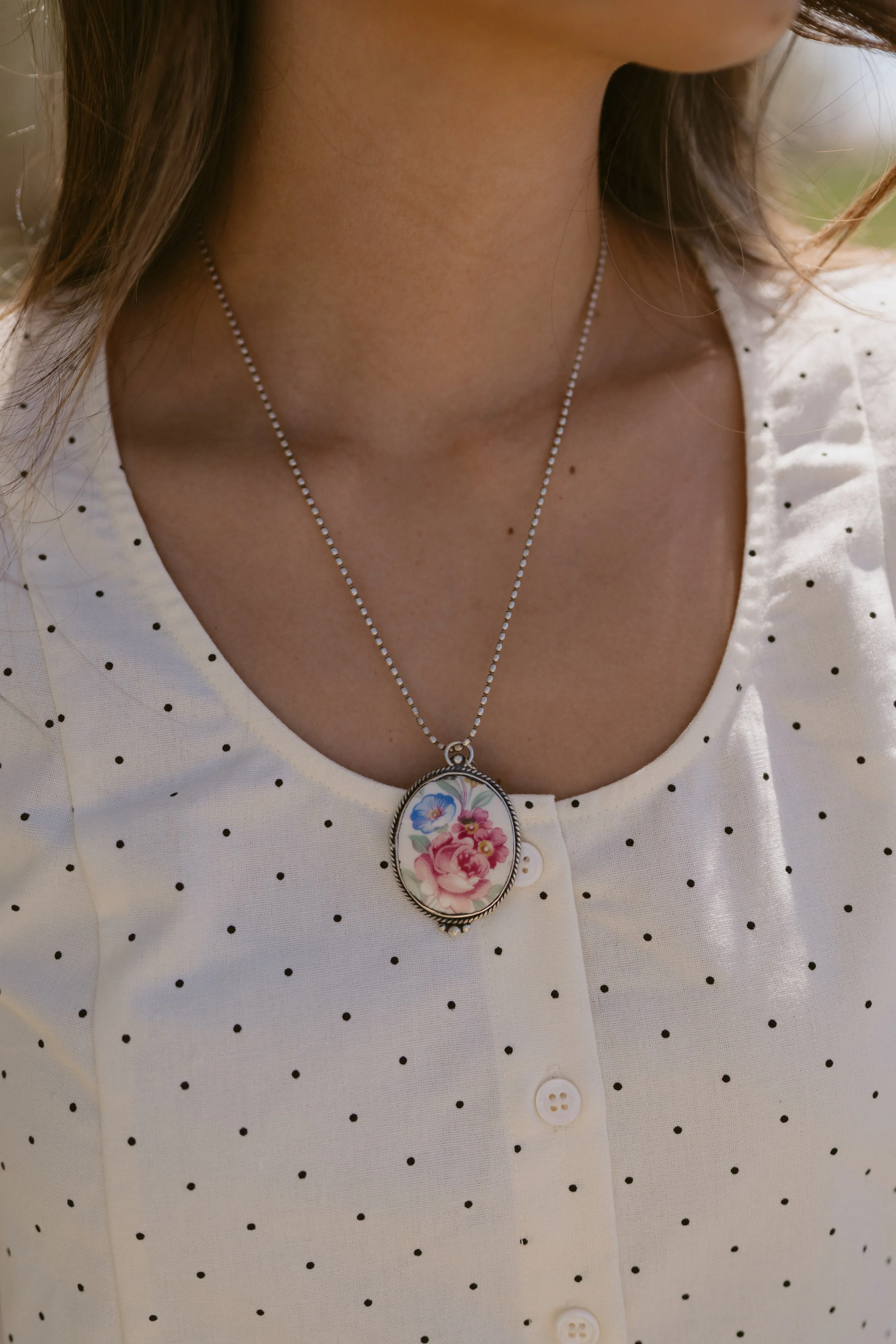 Lantana Necklace sold by Goldie Lew