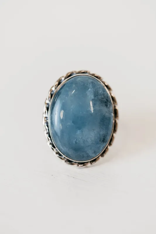 Jennifer Ring | Aquamarine made by Goldie Lew