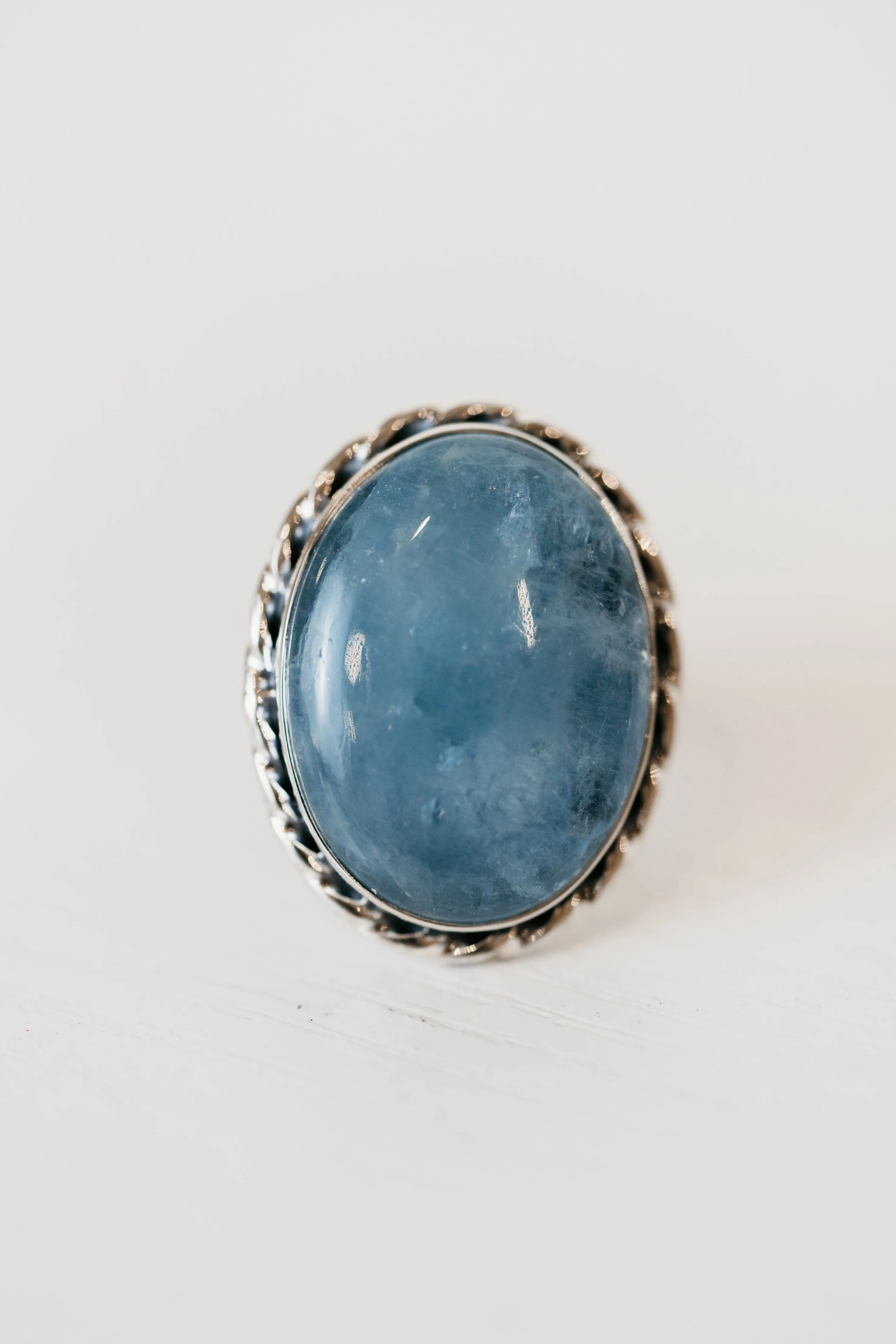 Jennifer Ring | Aquamarine sold by Goldie Lew