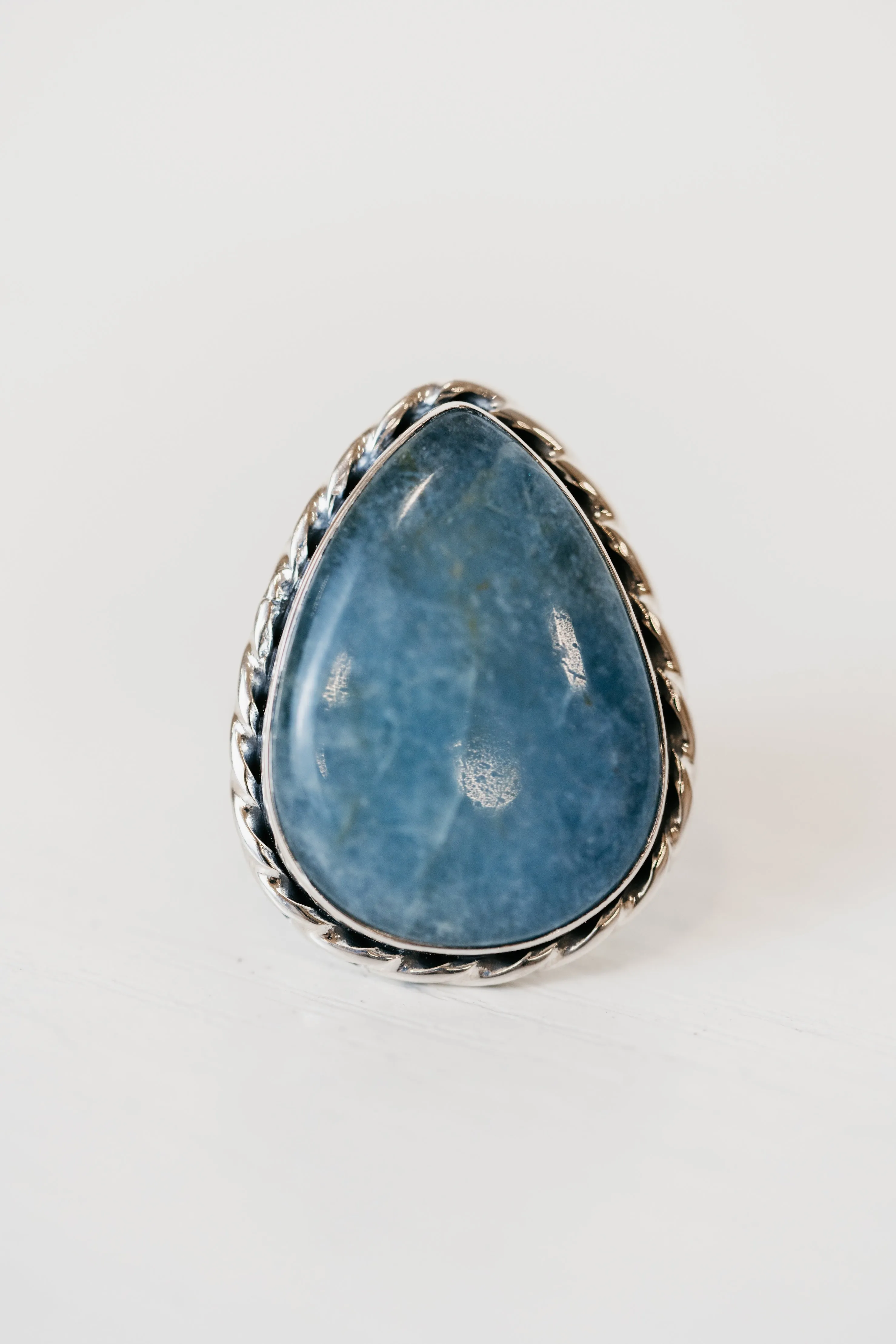 Jennifer Ring | Aquamarine sold by Goldie Lew product image thumbnail 4