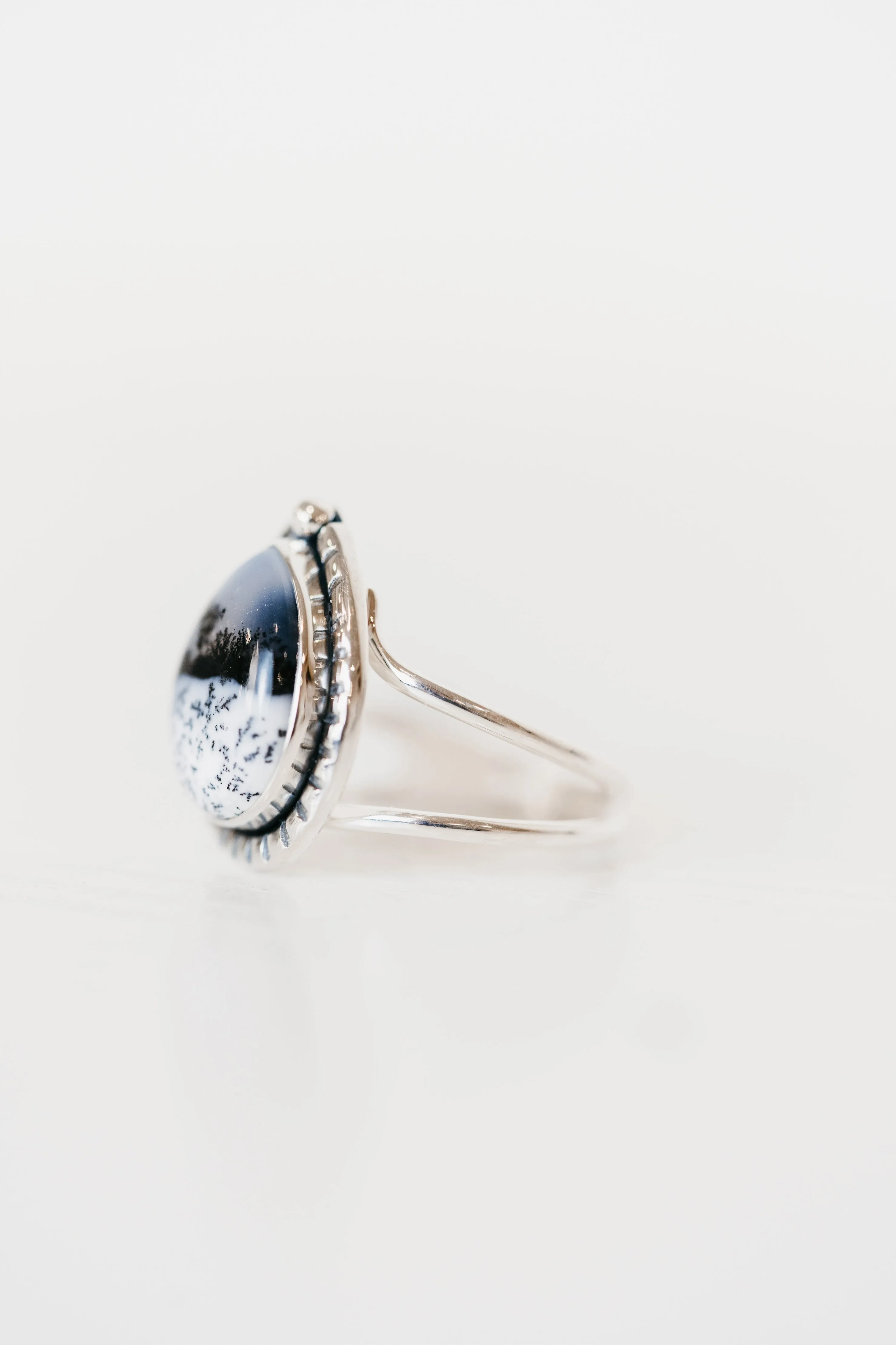 Vernette Ring | Dendritic Opal sold by Goldie Lew product image thumbnail 3