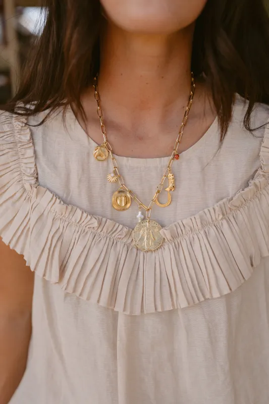Divine Cowgirl Necklace made by Goldie Lew