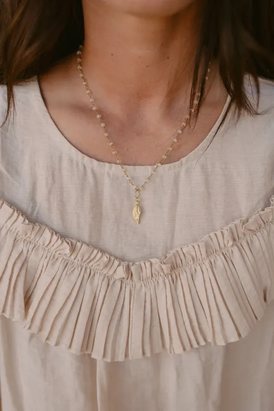 Heaven Held Necklace made by Goldie Lew