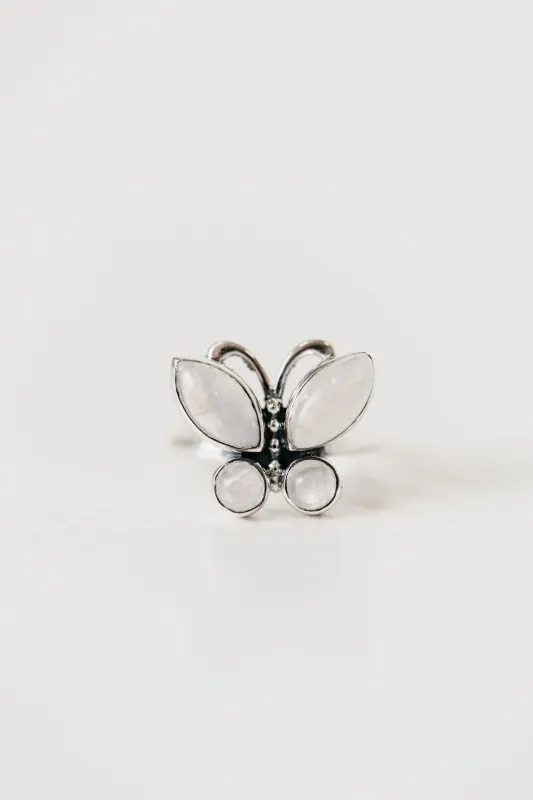 Flutter Ring | Moonstone made by Goldie Lew