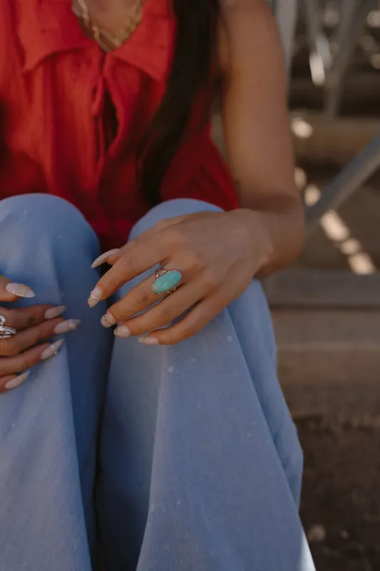 Arina Ring | Turquoise made by Goldie Lew