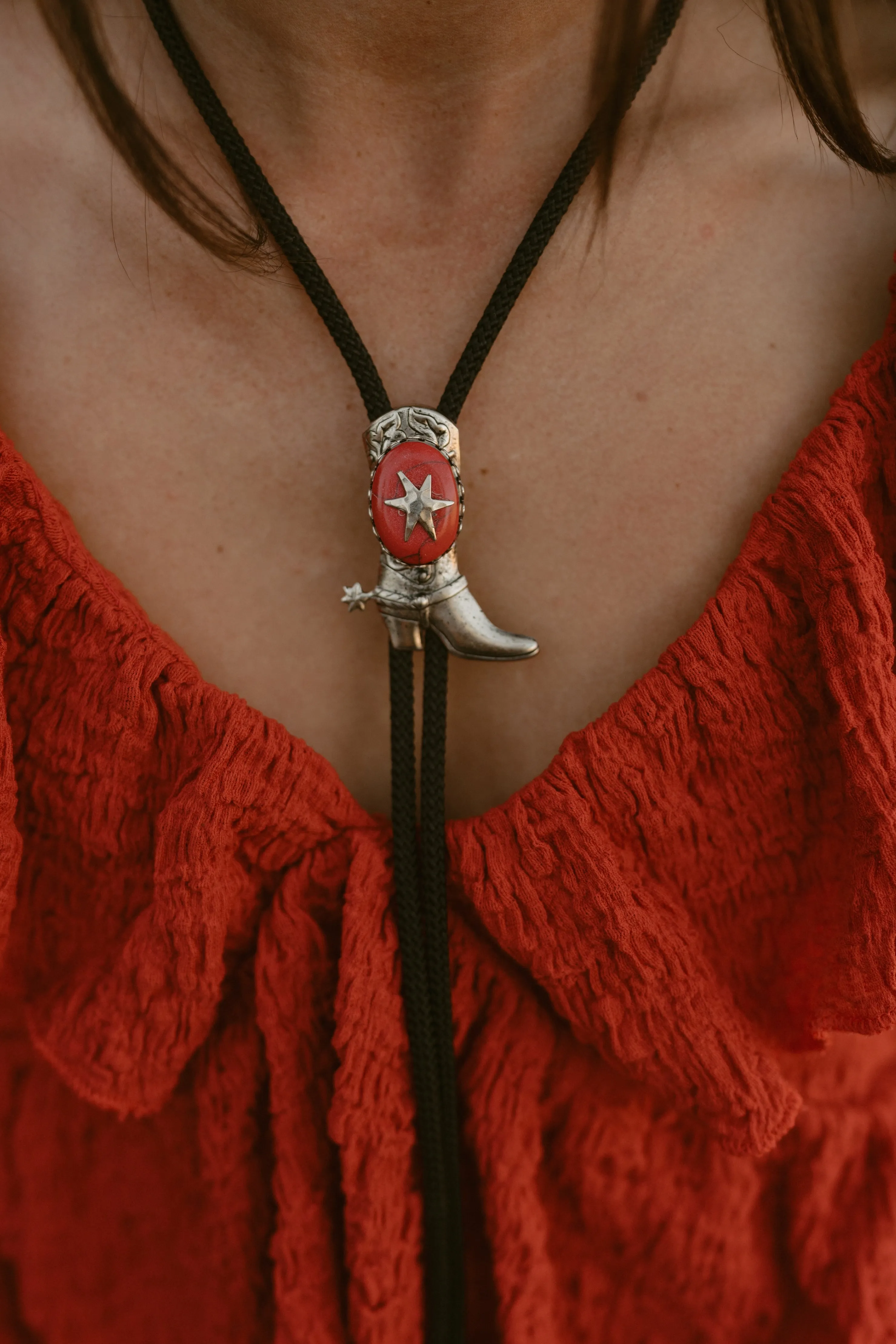 American Sweetheart Bolo Tie sold by Goldie Lew product image thumbnail 3