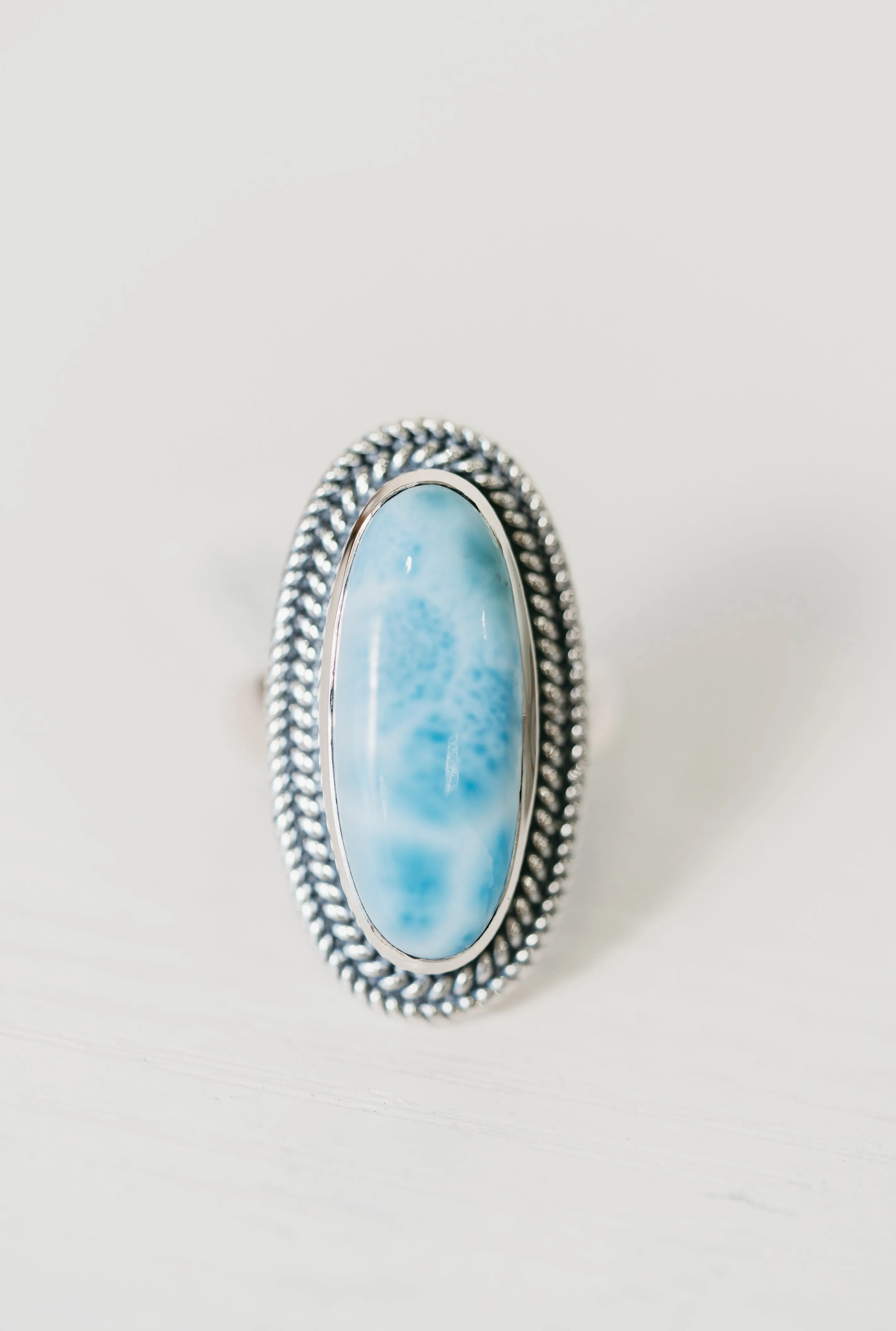 Julia Ring | Larimar sold by Goldie Lew product image thumbnail 2