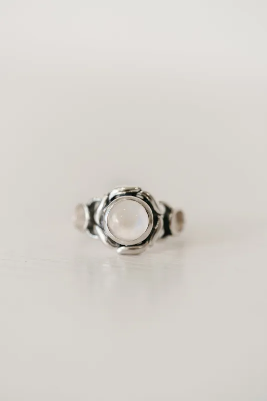 Del Mar Ring | Moonstone made by Goldie Lew