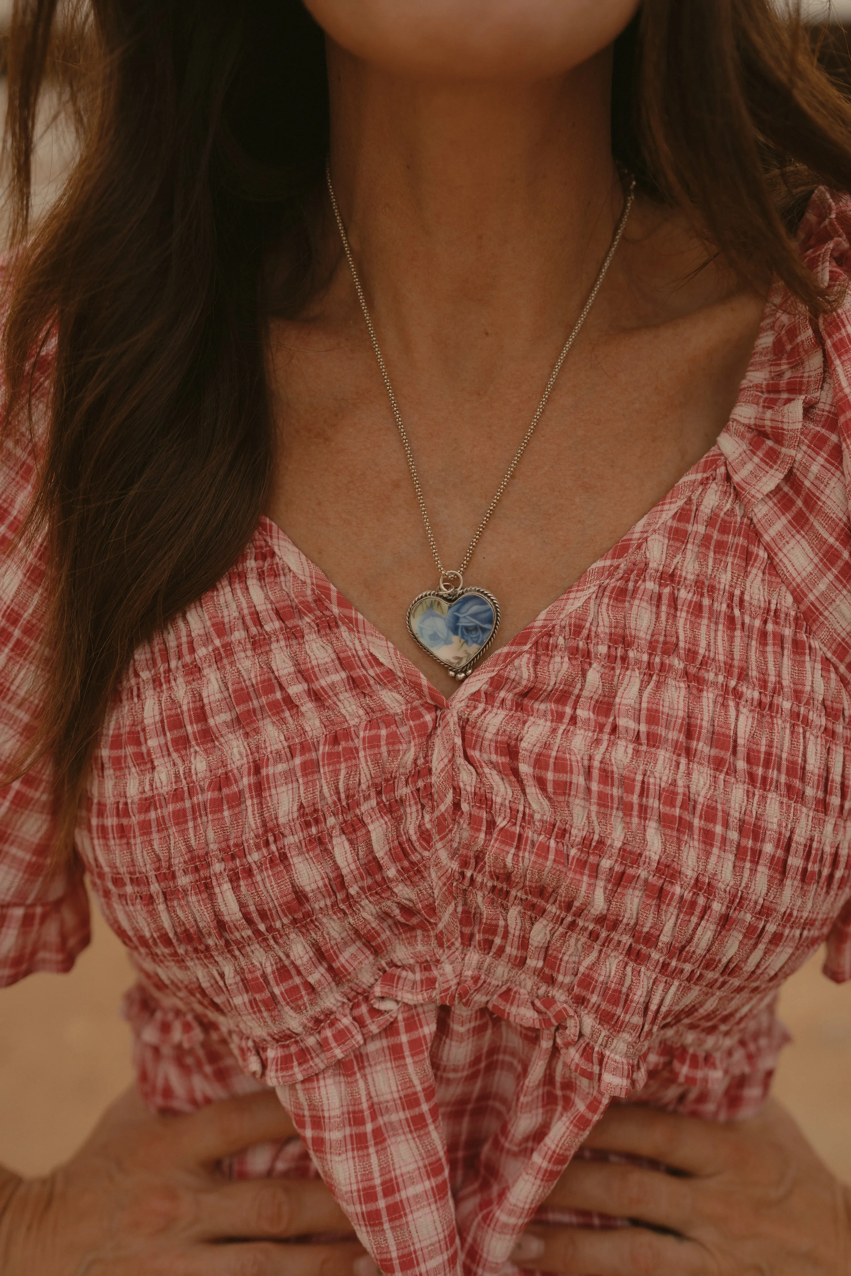 Little Bluey Necklace sold by Goldie Lew