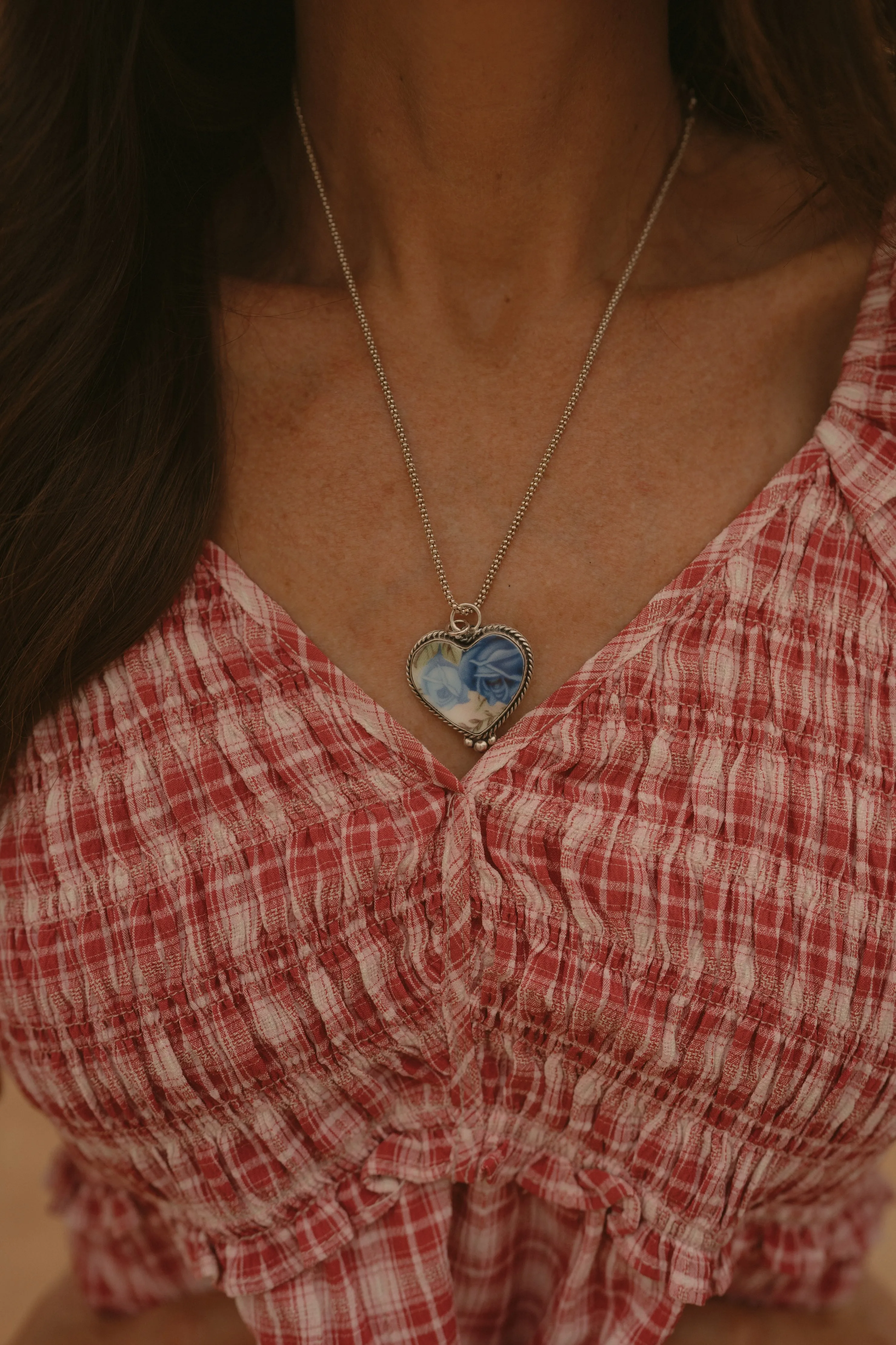 Little Bluey Necklace sold by Goldie Lew product image thumbnail 2