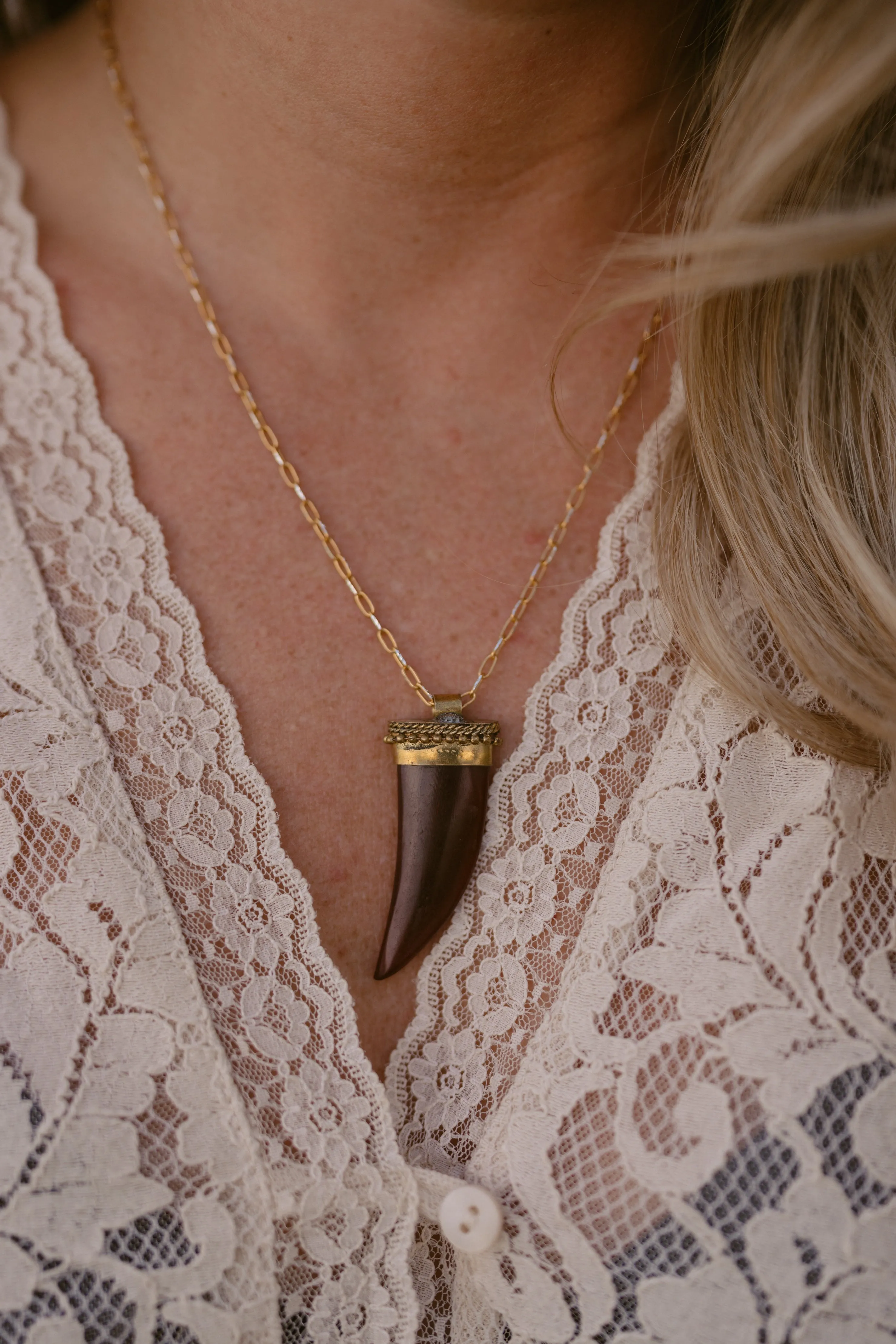 Wild Crest Necklace sold by Goldie Lew product image thumbnail 2